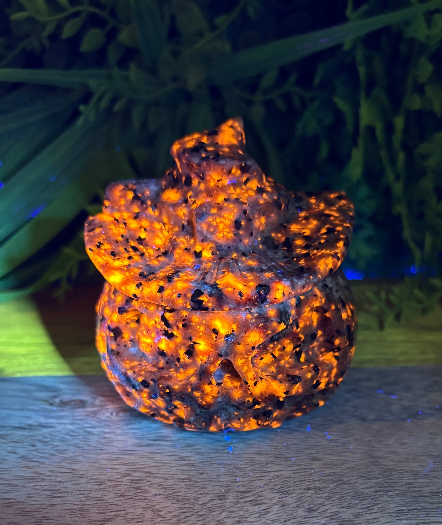 Yooperlite Jack-O’-Lantern - Pumpkin - Protection • Grounding • Transformation
