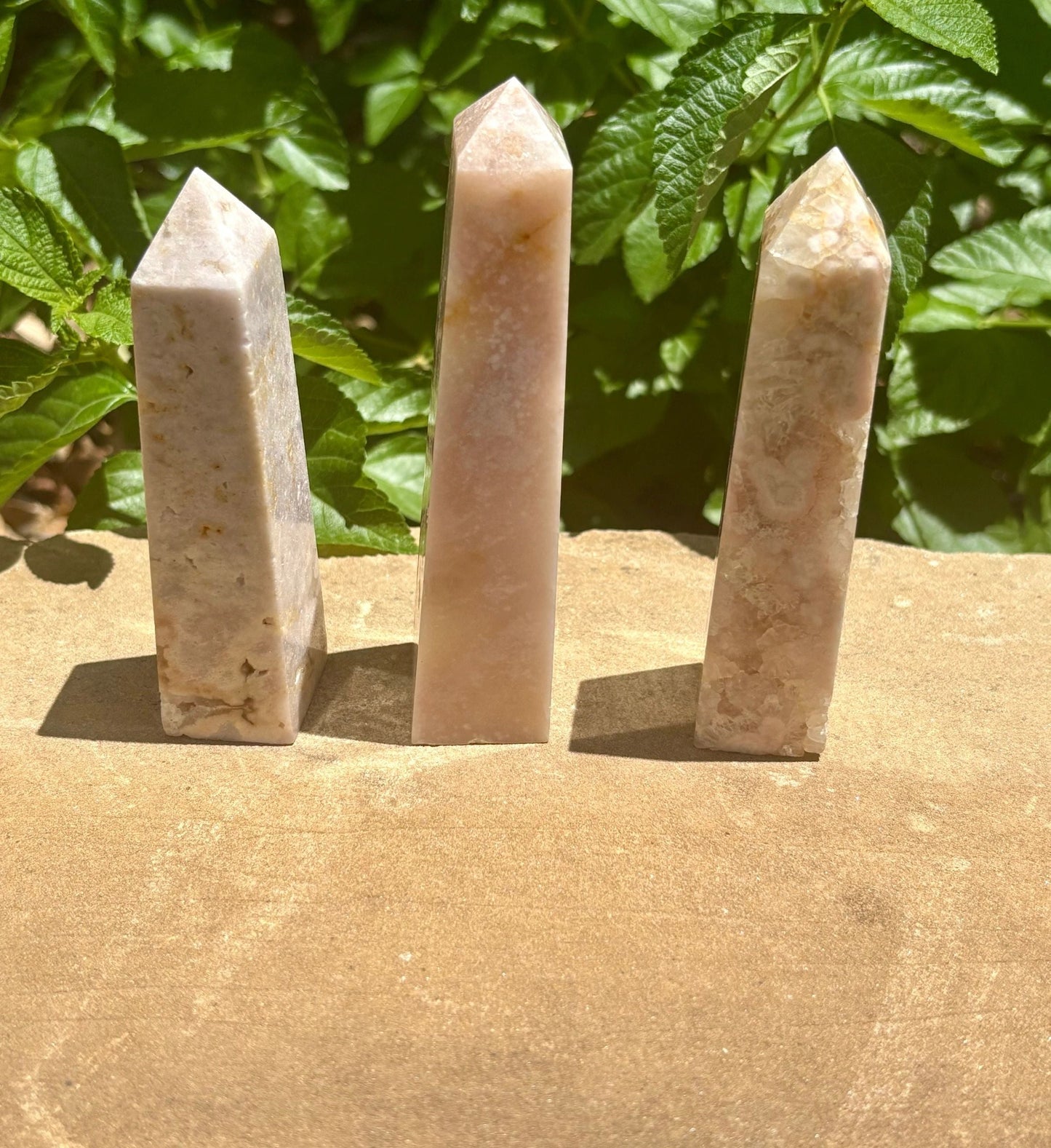 🌸✨ Flower Agate Towers (Variety of Chalcedony) Bloom Magic | Growth, Soft Strength & Heart Expansion