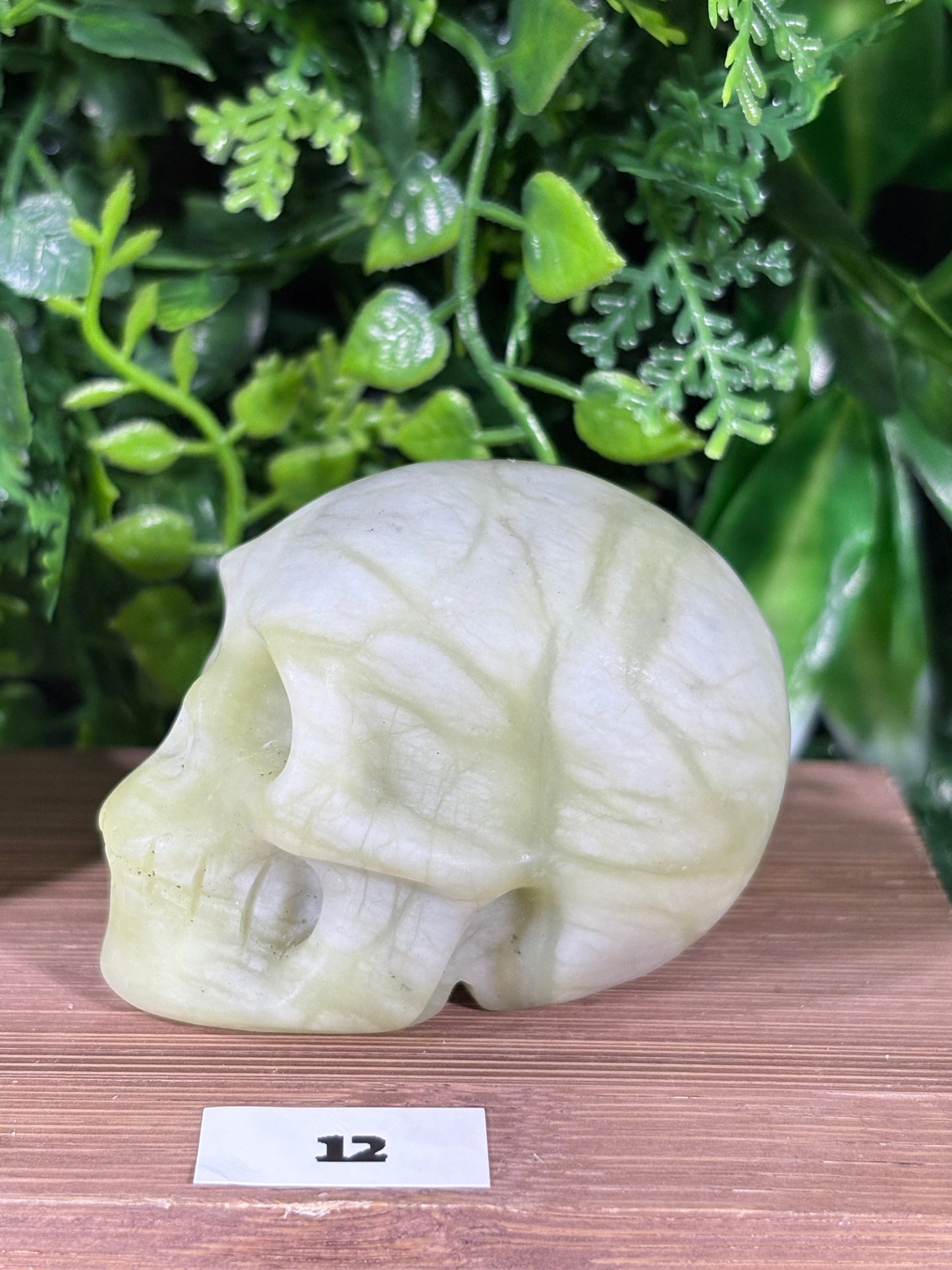 2" Lemon Jade Skull Carvings - Joy • Wisdom • Fresh Beginnings