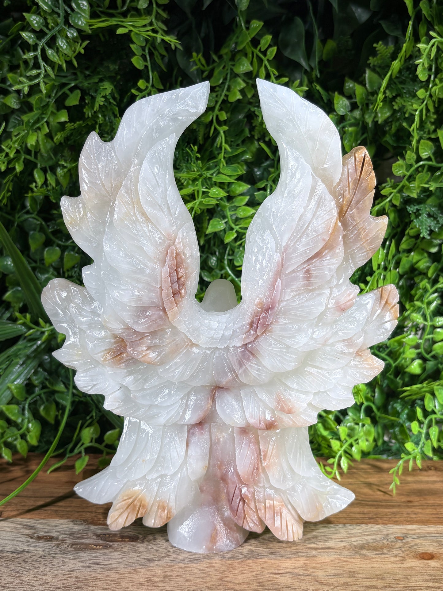 Afghan Jade Angel Wings - Peace • Protection • New Beginnings