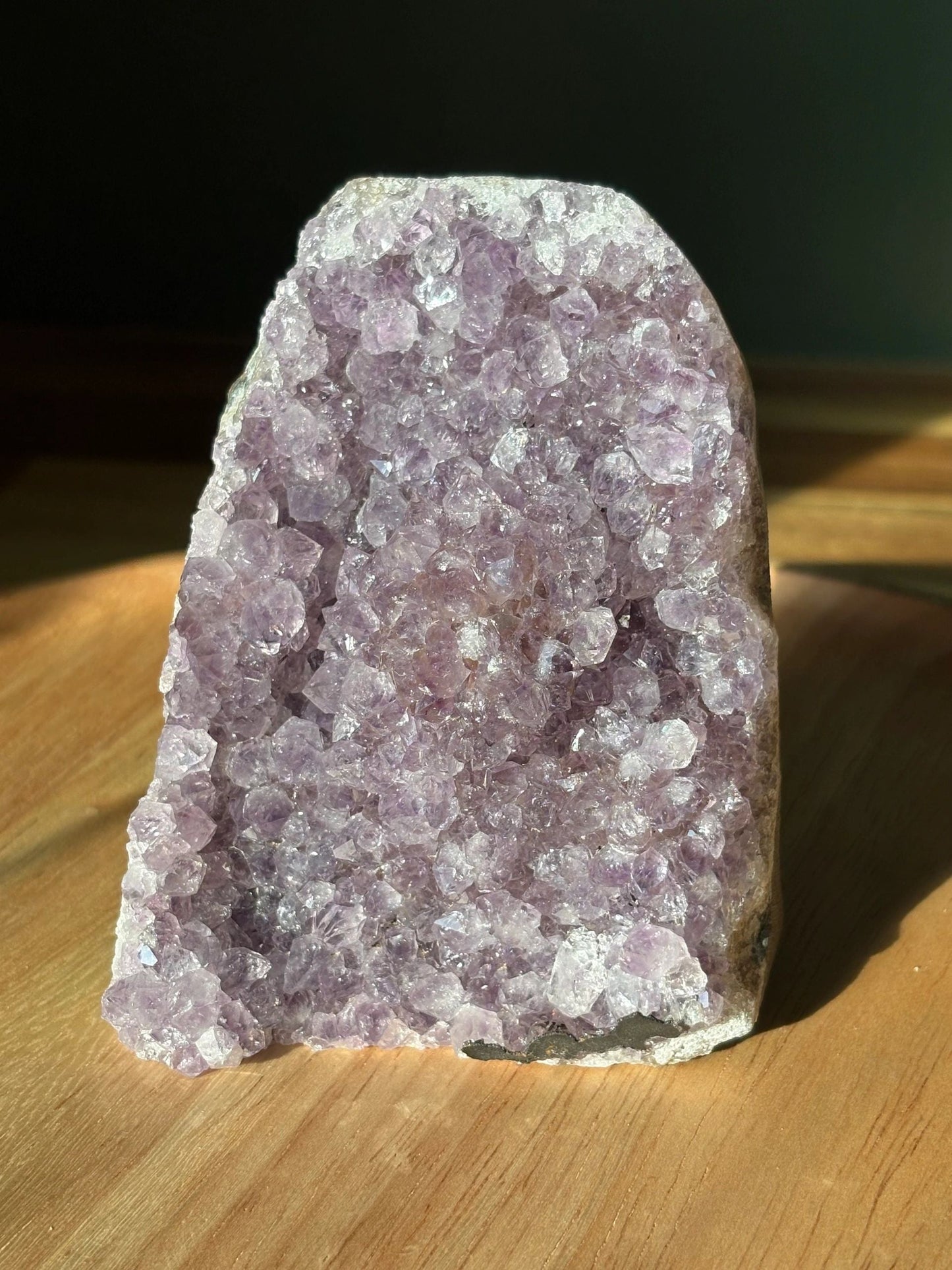 💜 Raw Amethyst Crystal Cluster – Intuition, Protection, Calm, Peace Crown Chakra |1.13 lbs.