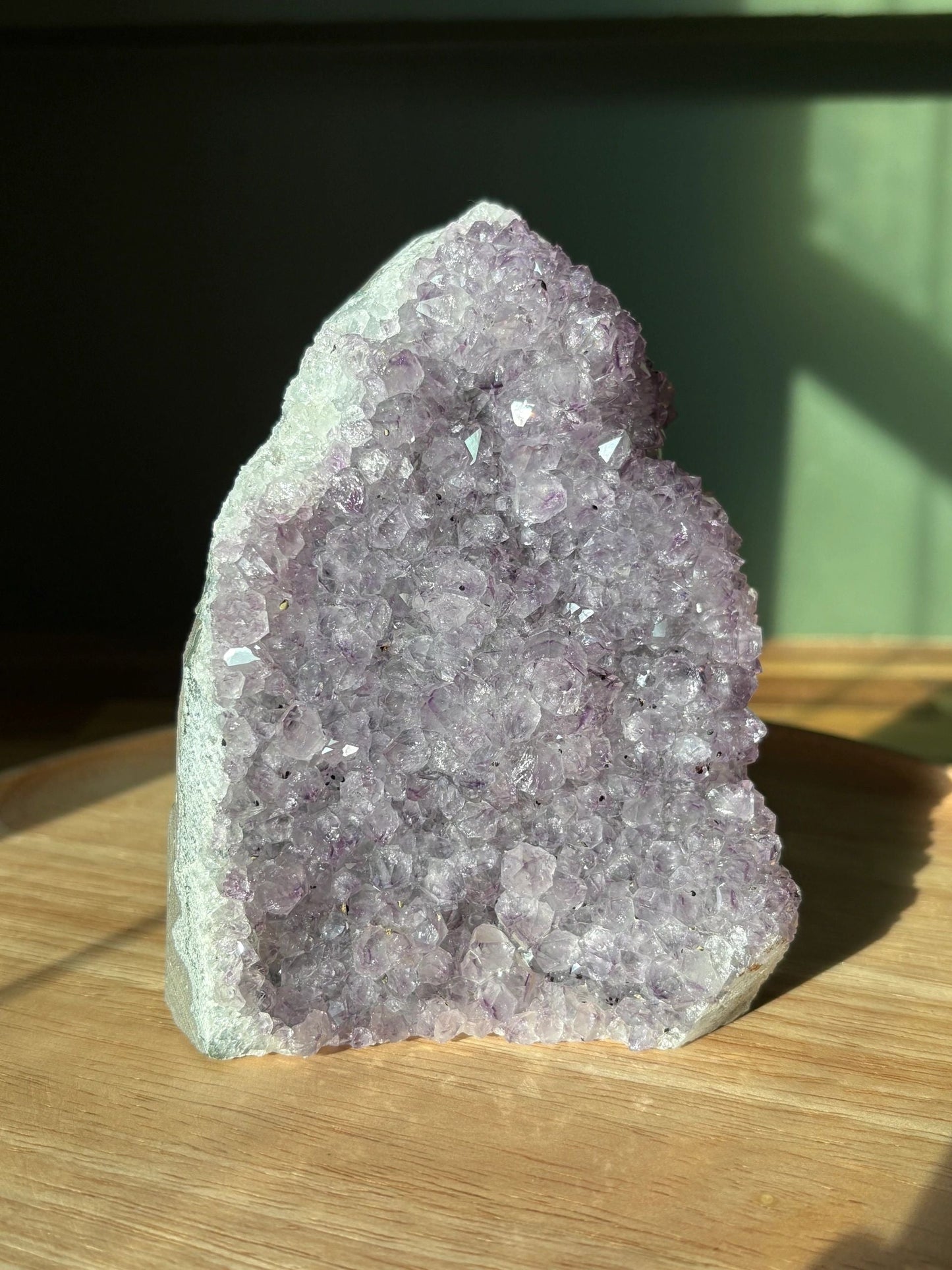 💜 Raw Amethyst Cathedral – Intuition, Protection & Spiritual Expansion | 2.15 lbs