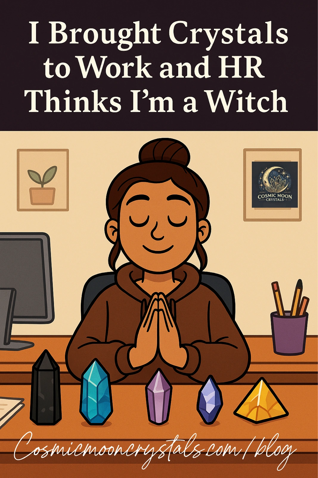 I Brought Crystals to Work and HR thinks I'm a witch.