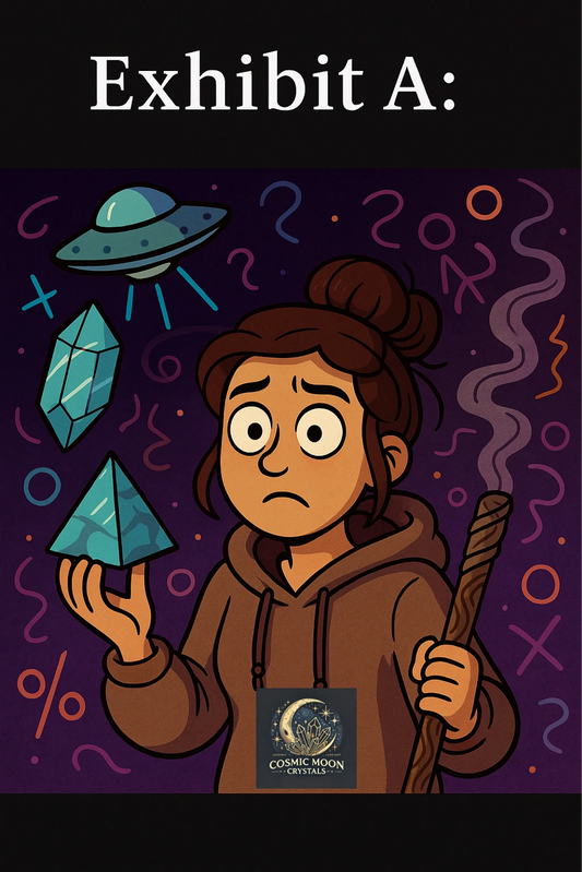 My Crystals Got Rearranged by Aliens (or Maybe My Cat): Paranormal or Just Weird?