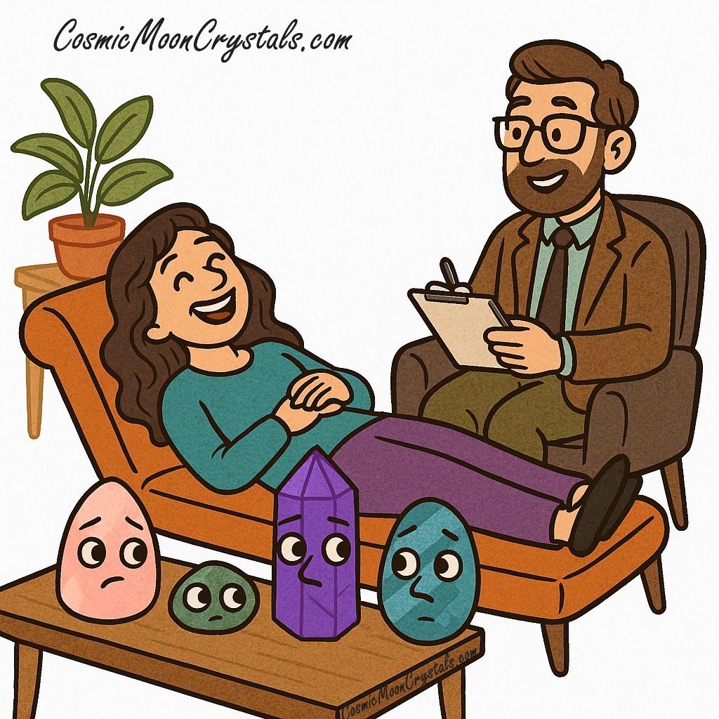 I Took My Crystals to Therapy: Now They’re Judging Me