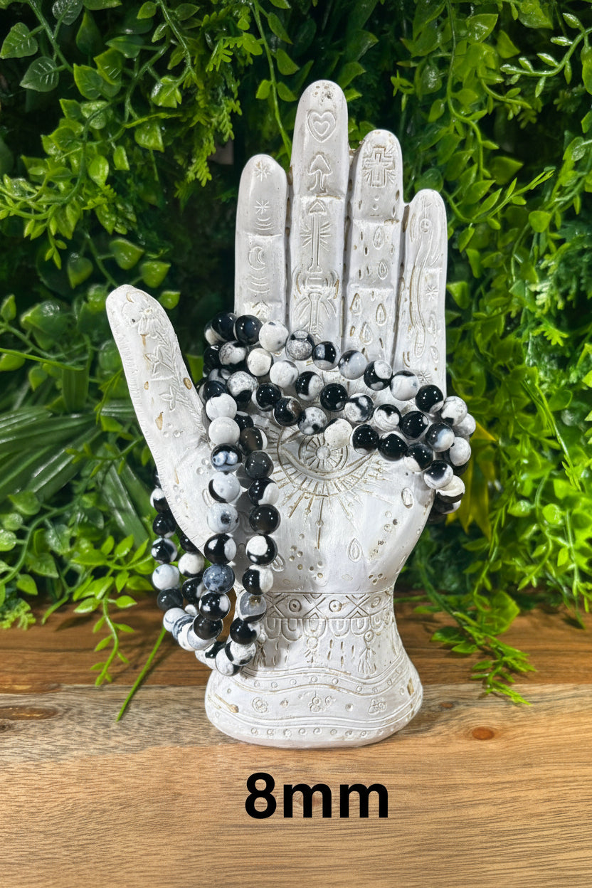 Orca Agate Crystal Bracelet - Grounding & Balance