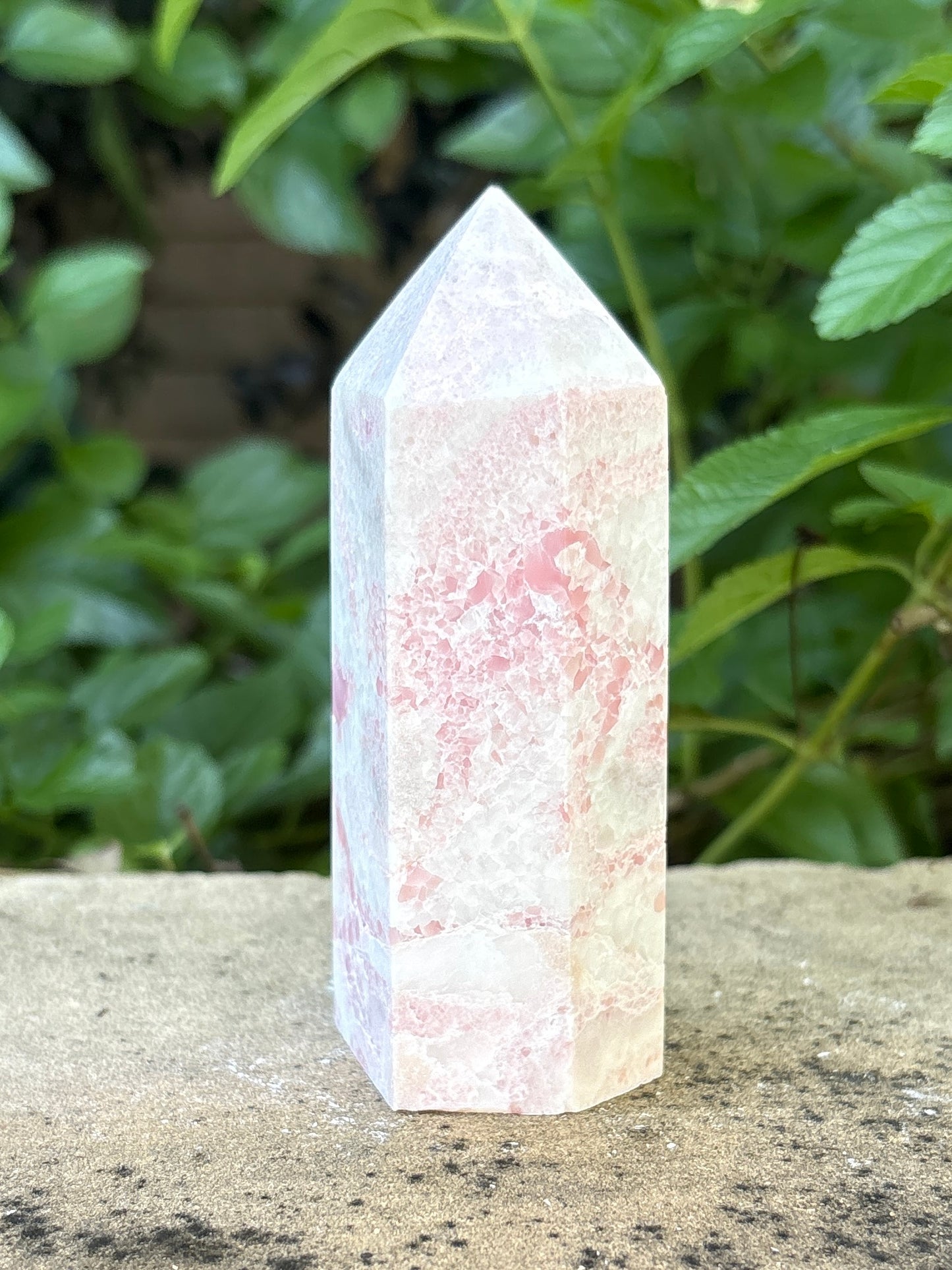 Pink Opal Tower - Love • Peace • Emotional Harmony