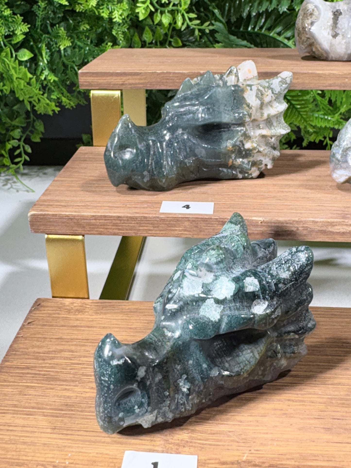 Moss Agate Dragon Guardian – Choose Your Dragon  Growth • Grounding • Forest Magic