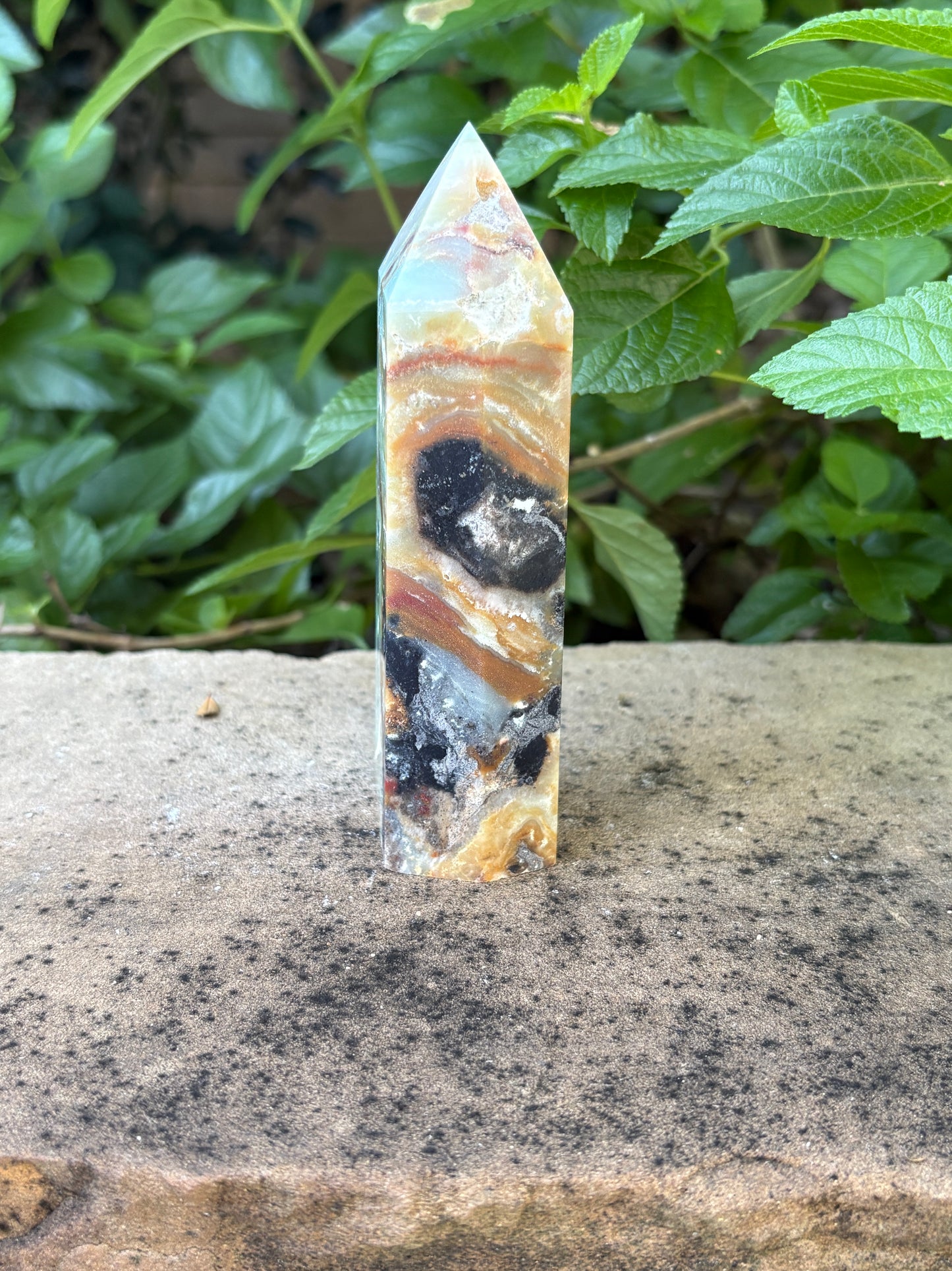 Chunky Amazonite Tower -  Confidence • Communication • Balance