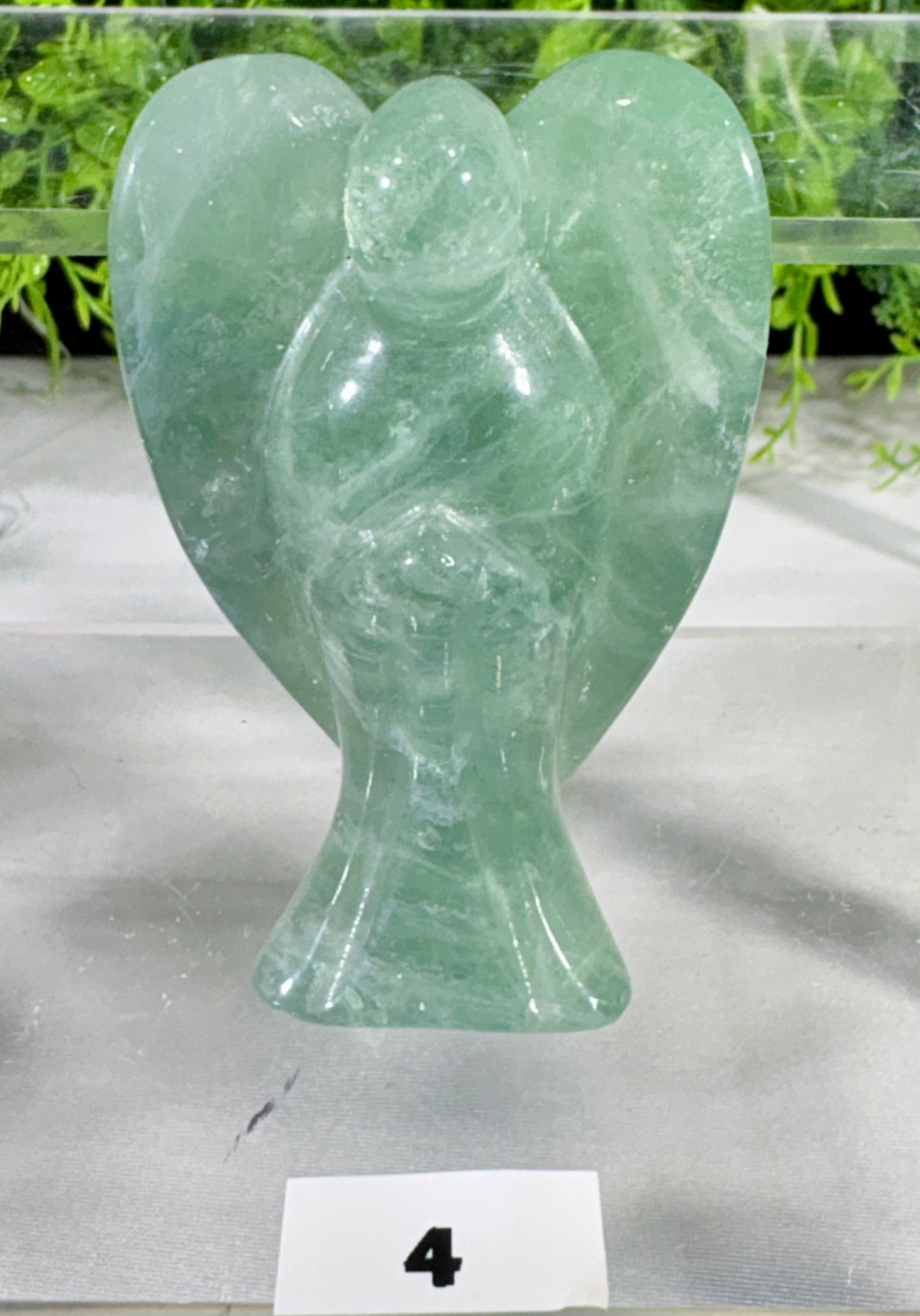 Crystal Angel Carvings | Garden Quartz, Amethyst, Strawberry Quartz, Aventurine & UV Reactive Yooperlite Angels - Guidance • Peace • Positive Energy