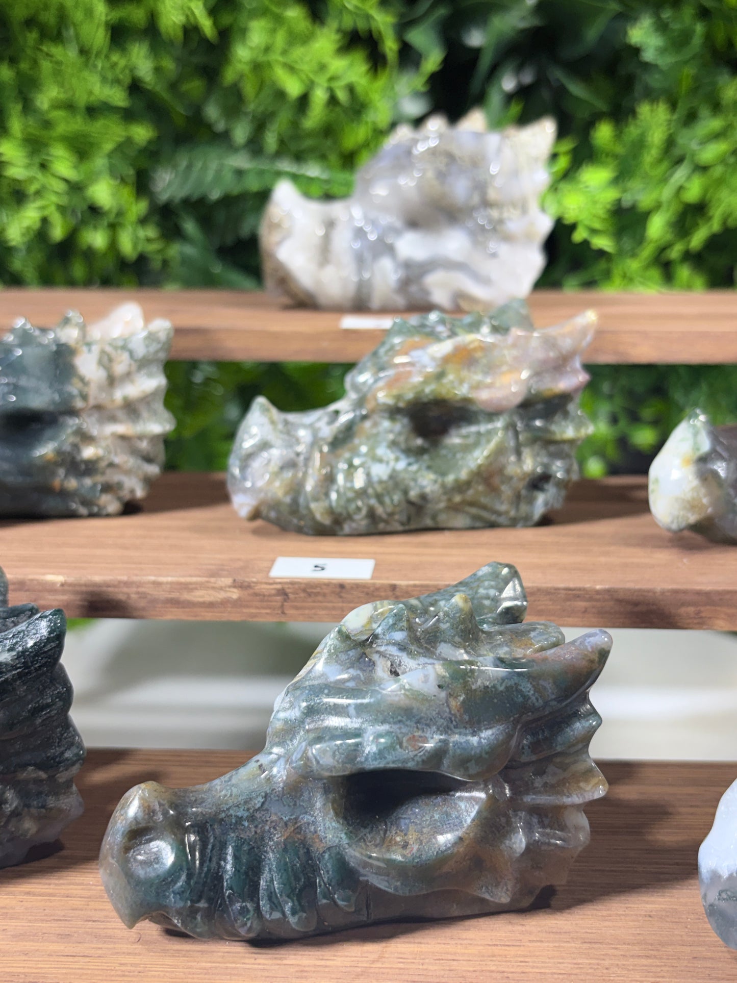 Moss Agate Dragon Guardian – Choose Your Dragon  Growth • Grounding • Forest Magic