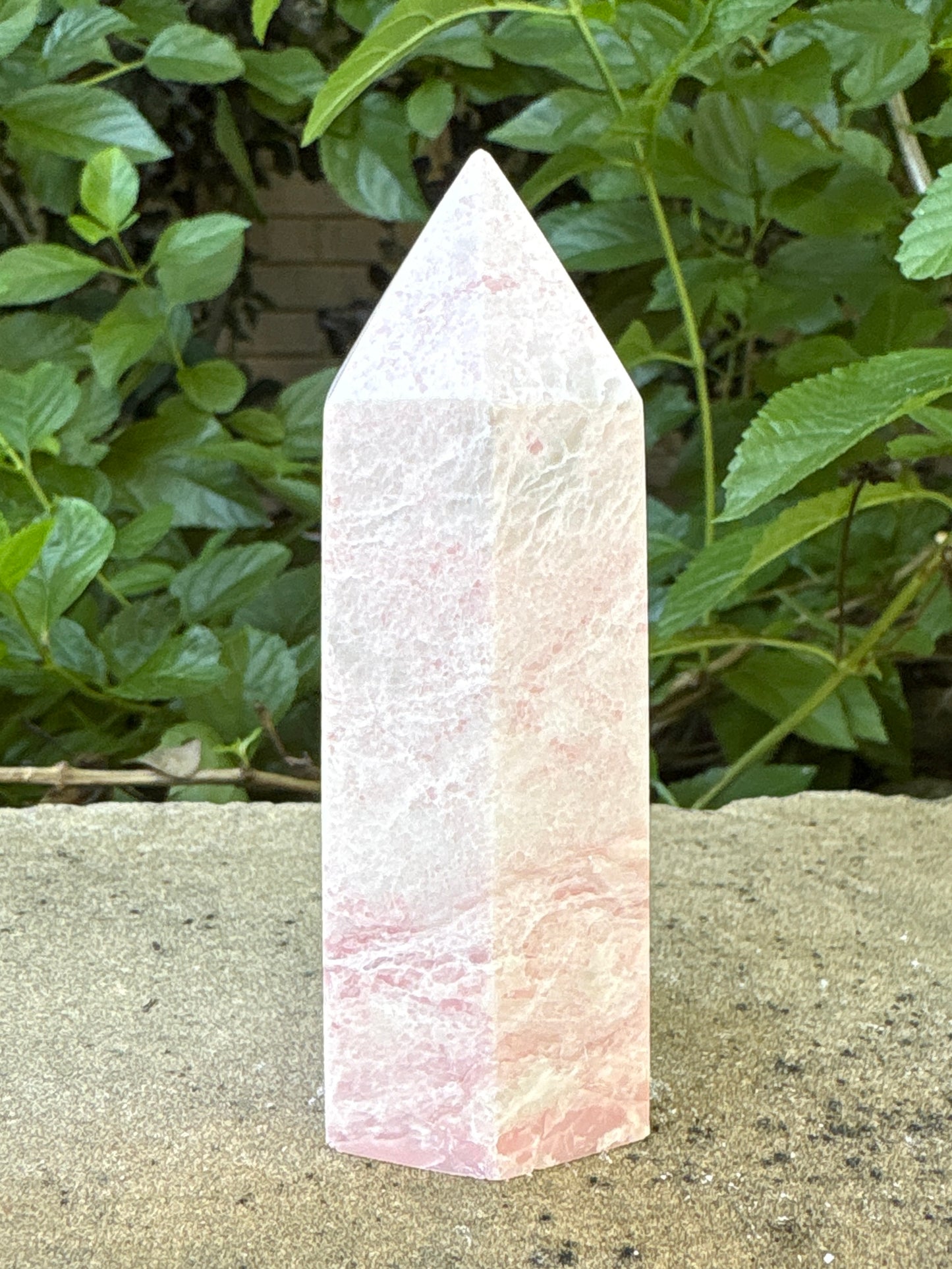 Pink Opal Tower - Compassion • Emotional Balance • Self-Love