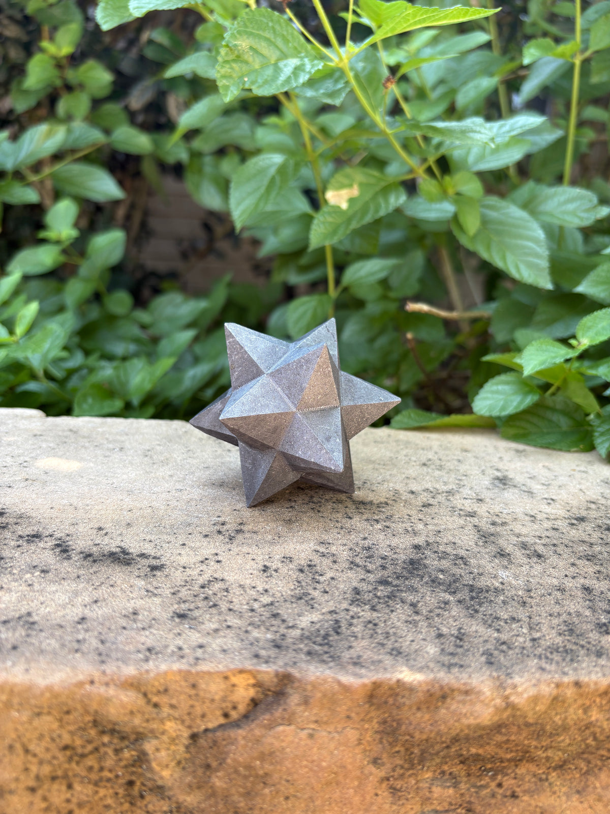 Shungite Geometric Star | Grounding • Protection • Energetic Clearing