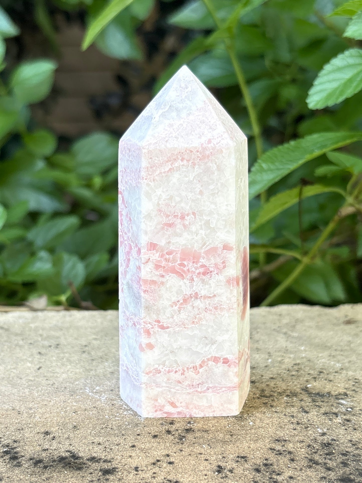 Pink Opal Tower - Love • Peace • Emotional Harmony