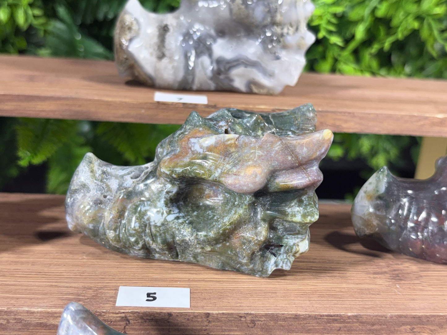 Moss Agate Dragon Guardian – Choose Your Dragon  Growth • Grounding • Forest Magic