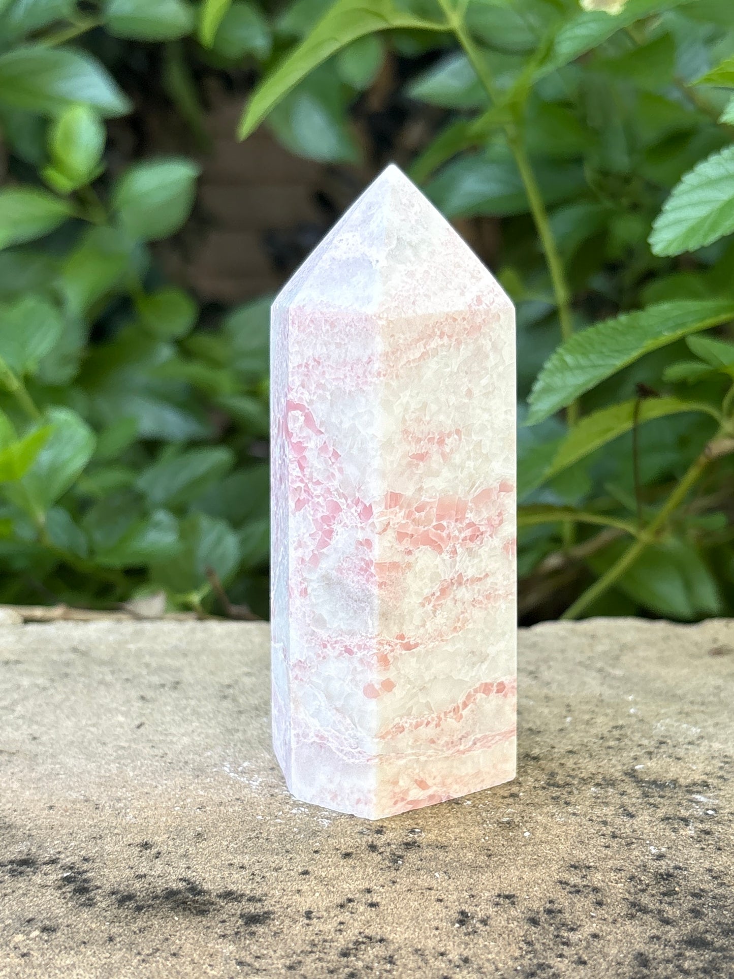 Pink Opal Tower - Love • Peace • Emotional Harmony