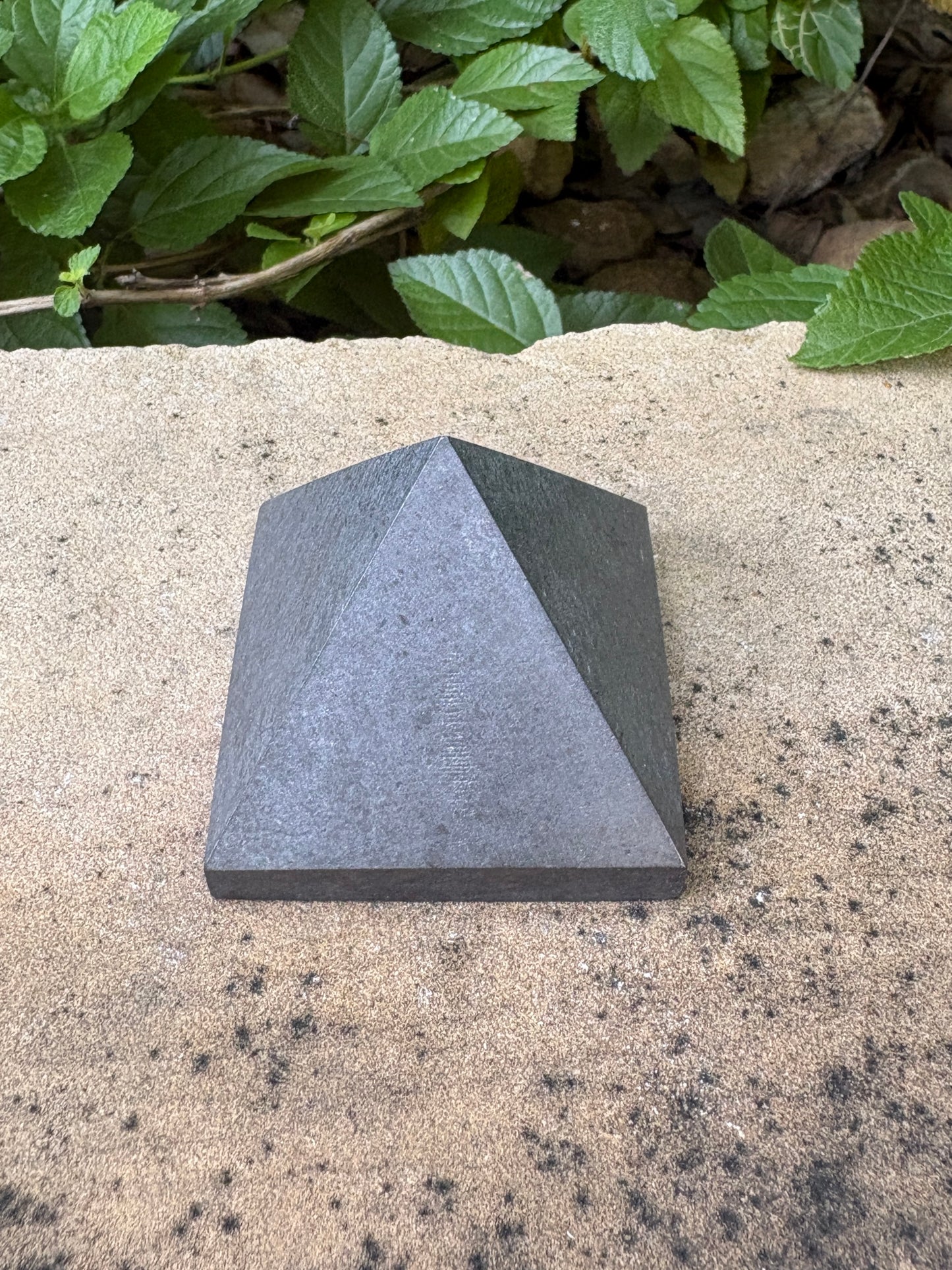 Shungite Pyramid Grounding • Protection • Energetic Clearing