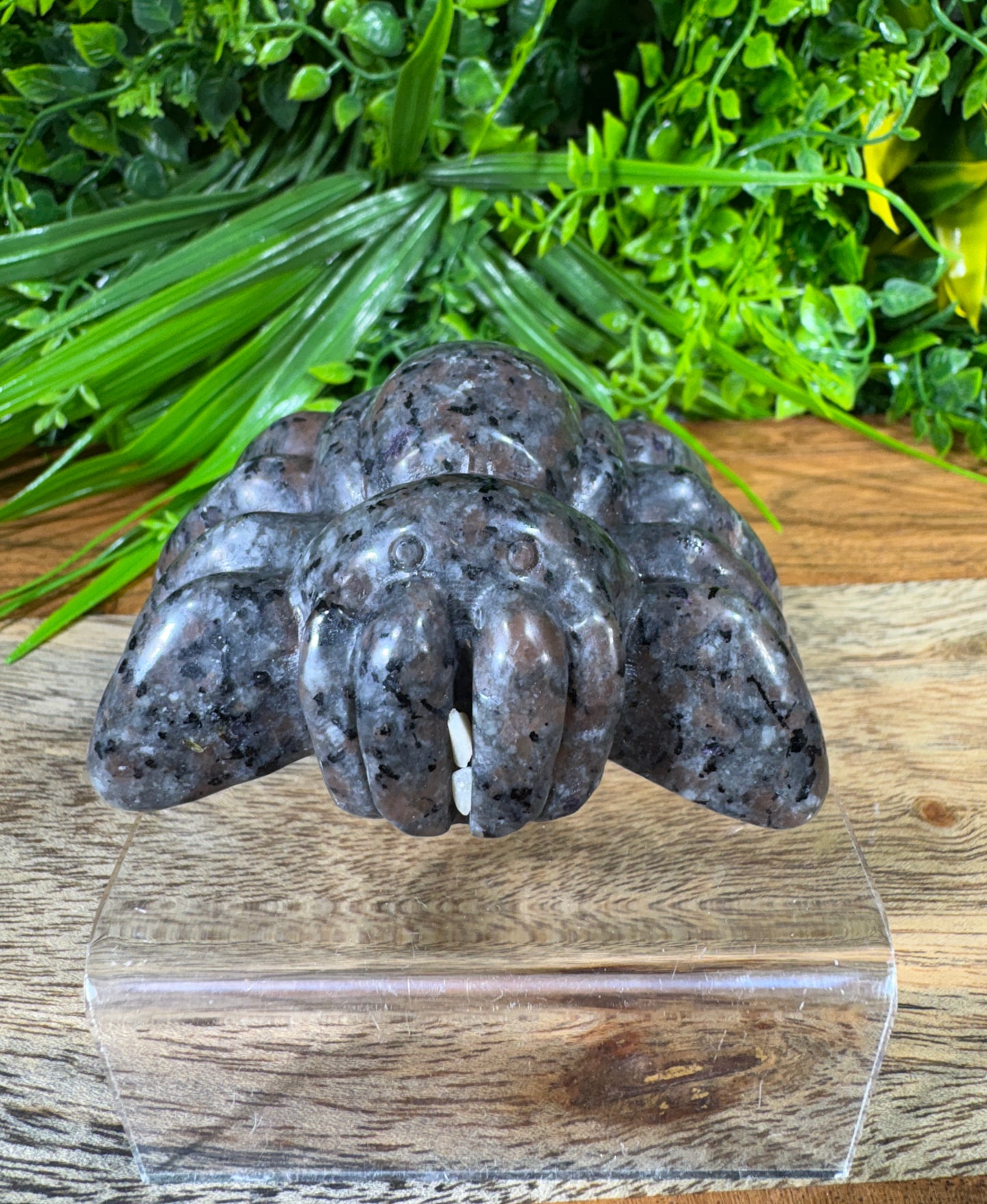 Yooperlite Fat Belly Spider - UV Reactive • Grounding • Protection