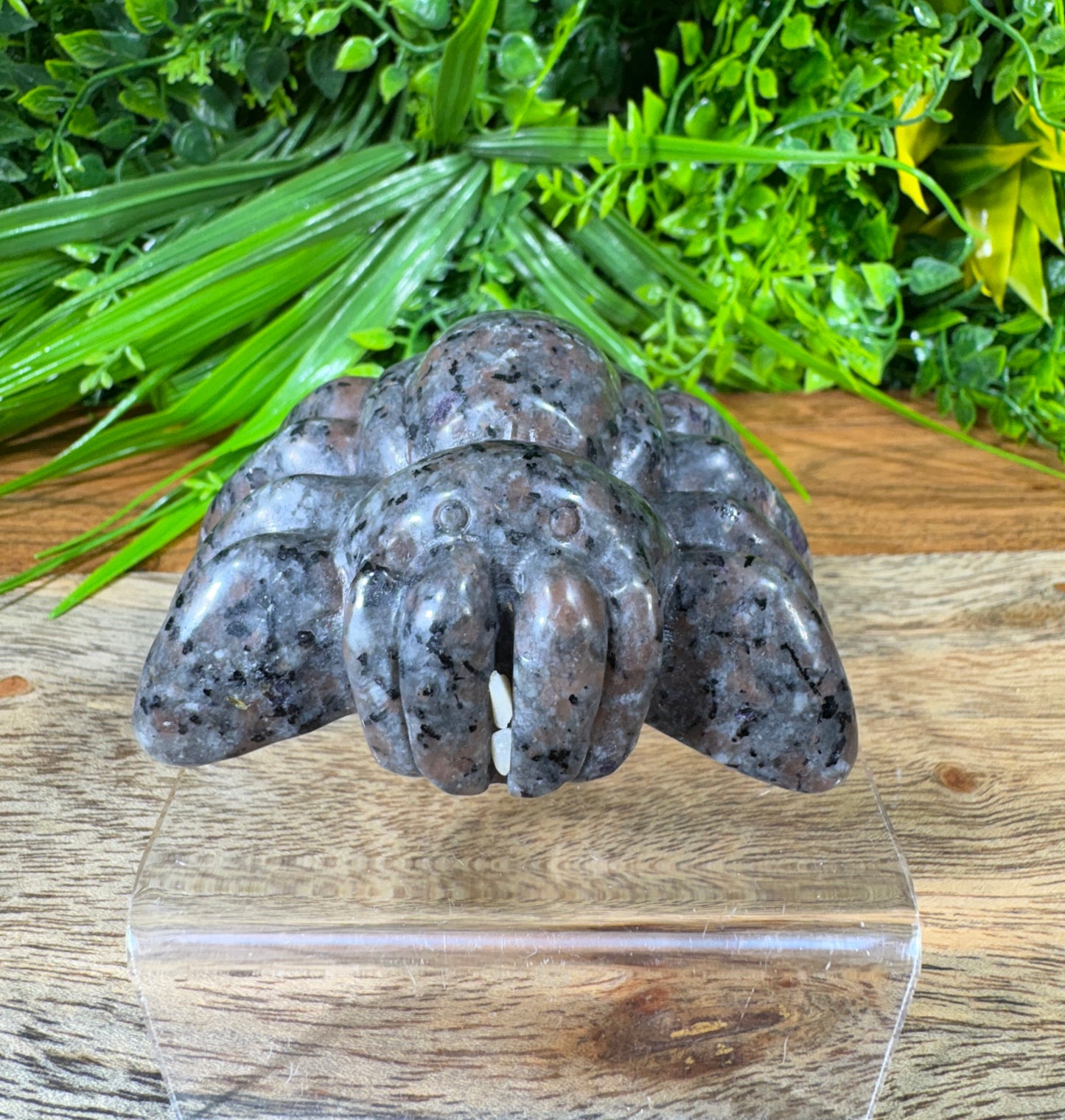 Yooperlite Fat Belly Spider - UV Reactive • Grounding • Protection