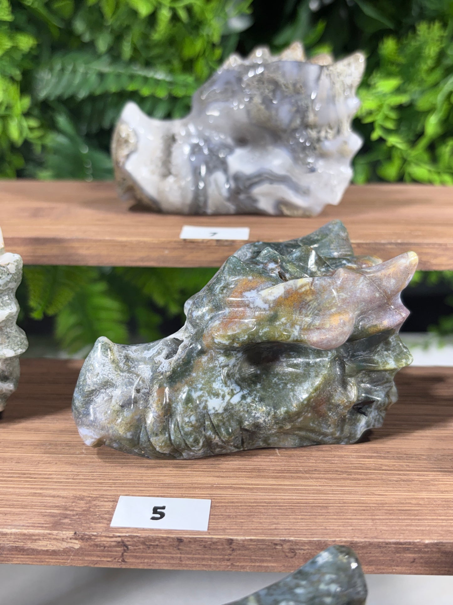 Moss Agate Dragon Guardian – Choose Your Dragon  Growth • Grounding • Forest Magic