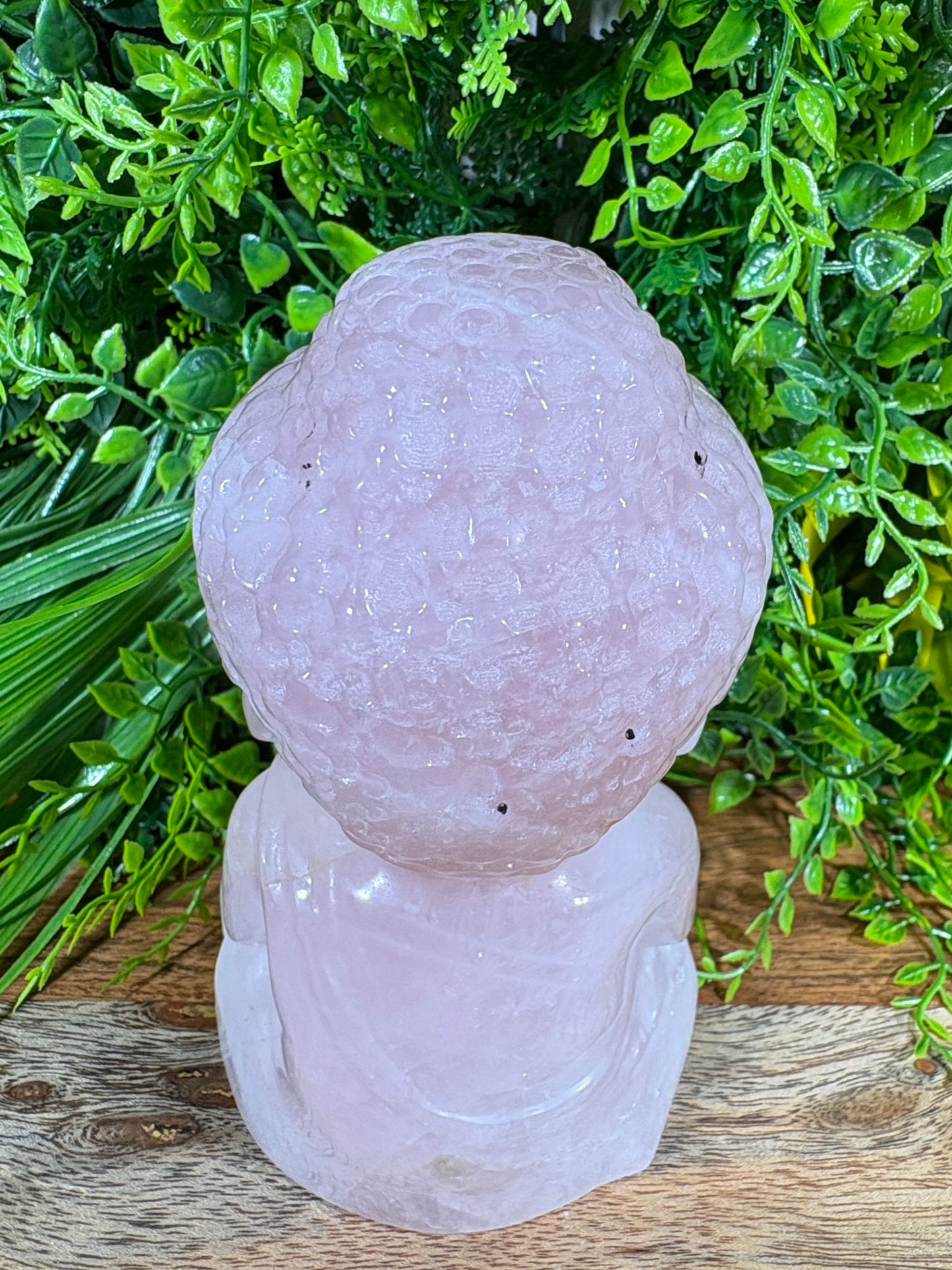 Rose Quartz Baby Buddha | Gentle Protection • Heart Balance • Soft Strength