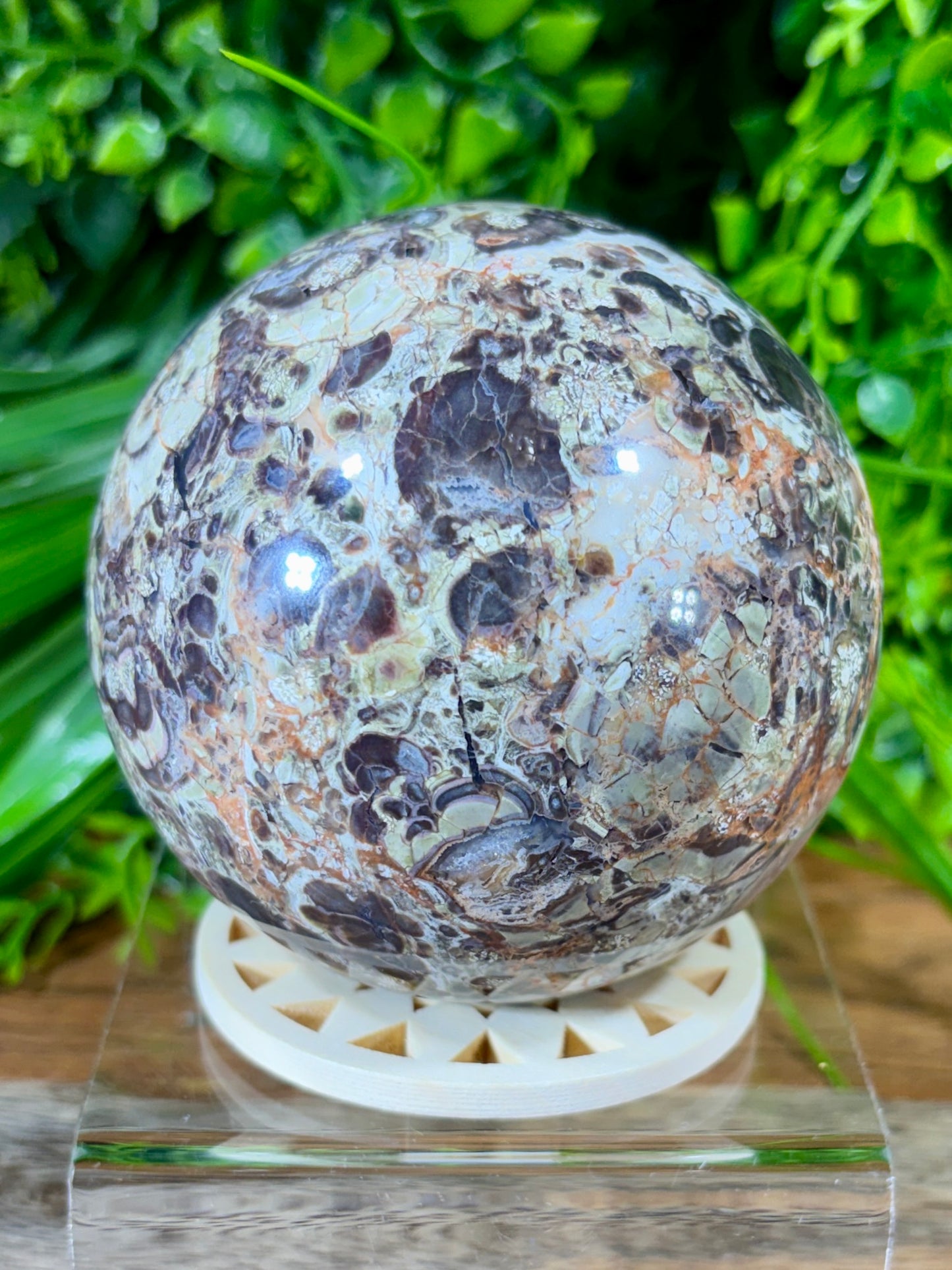 Money Agate Crystal Towers – Abundance, Stability & Prosperity Flow