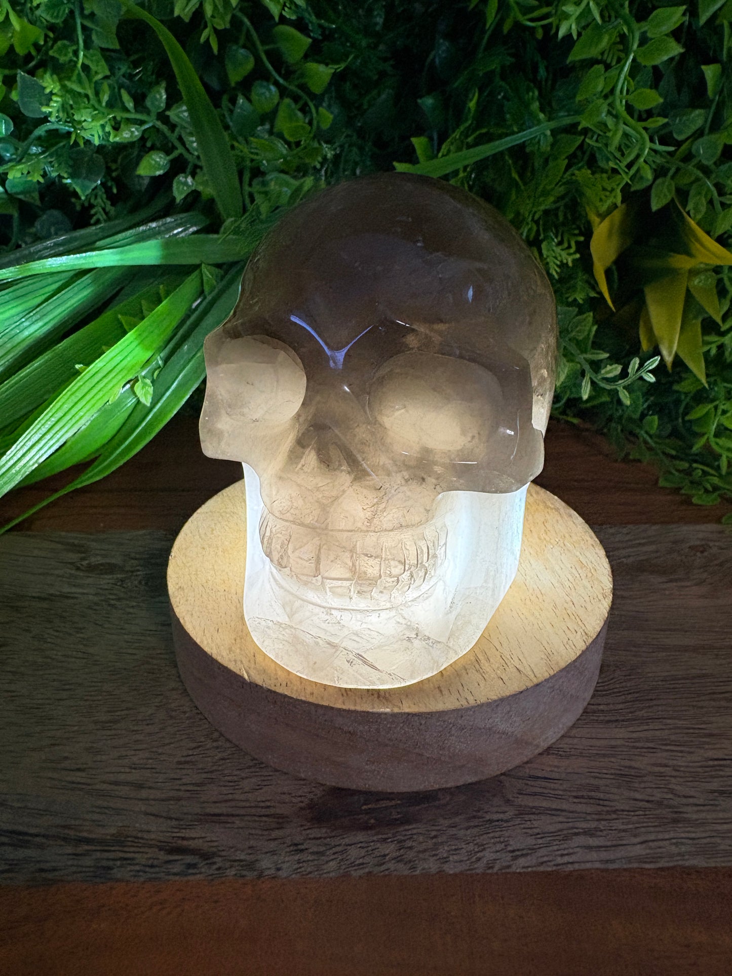 Smoky Quartz Skull - Grounding • Protection • Release