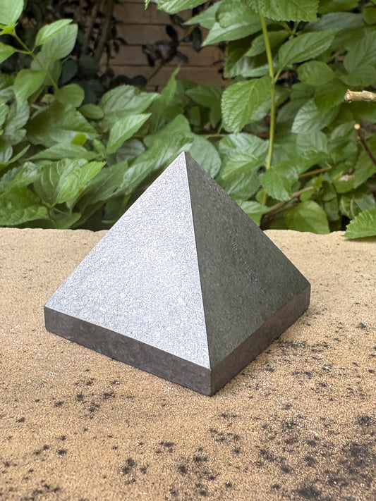 Shungite Pyramid Grounding • Protection • Energetic Clearing
