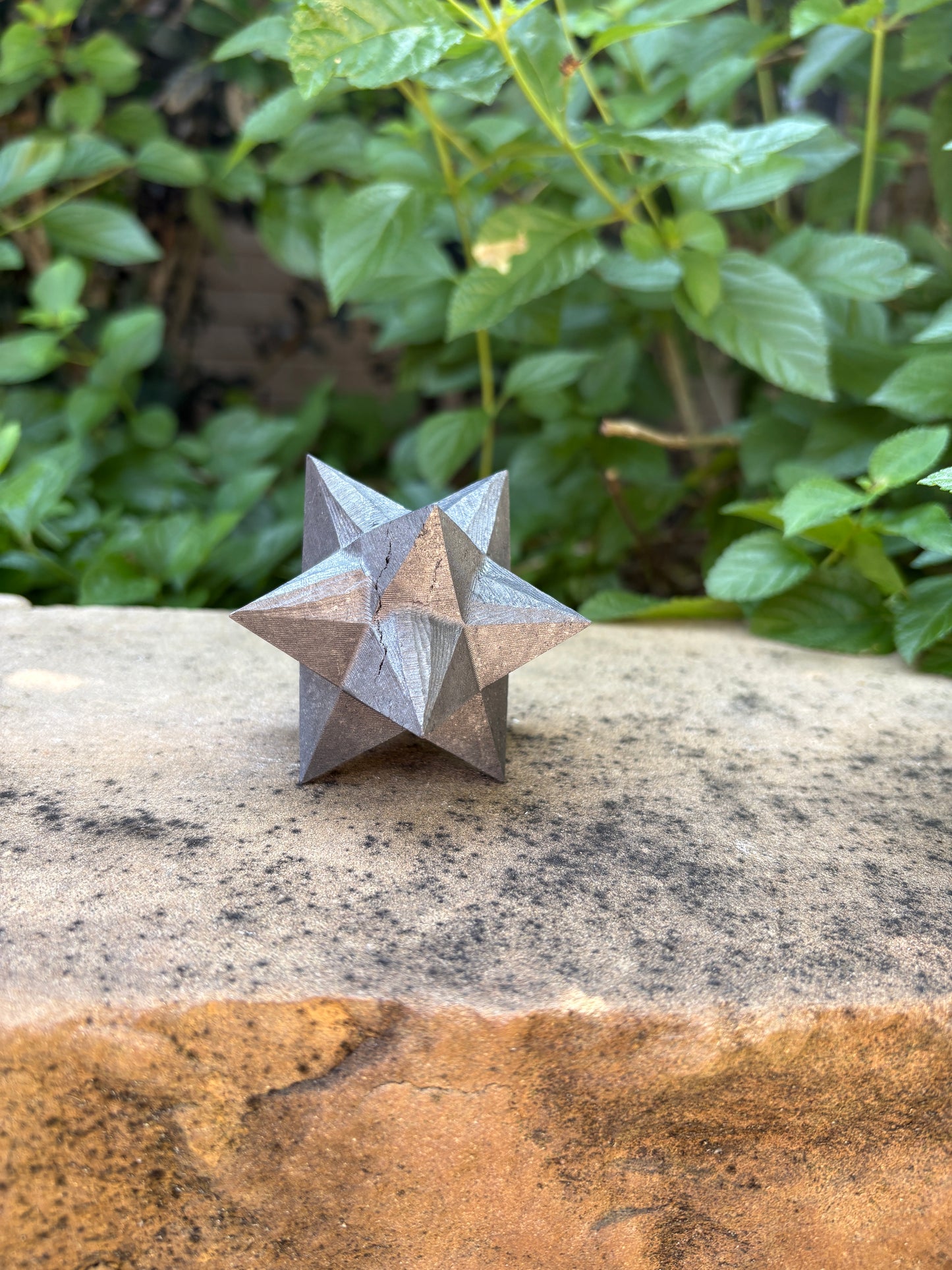 Shungite Geometric Star | Grounding • Protection • Energetic Clearing