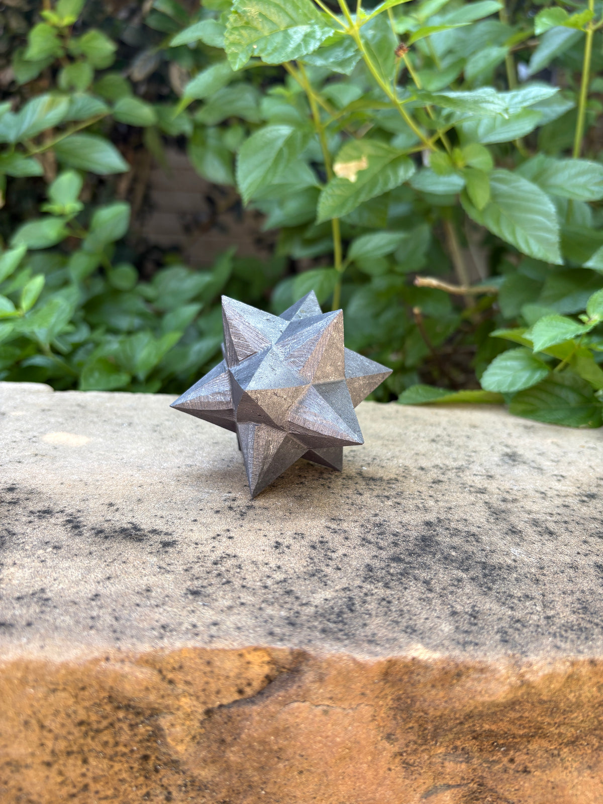 Shungite Geometric Star | Grounding • Protection • Energetic Clearing