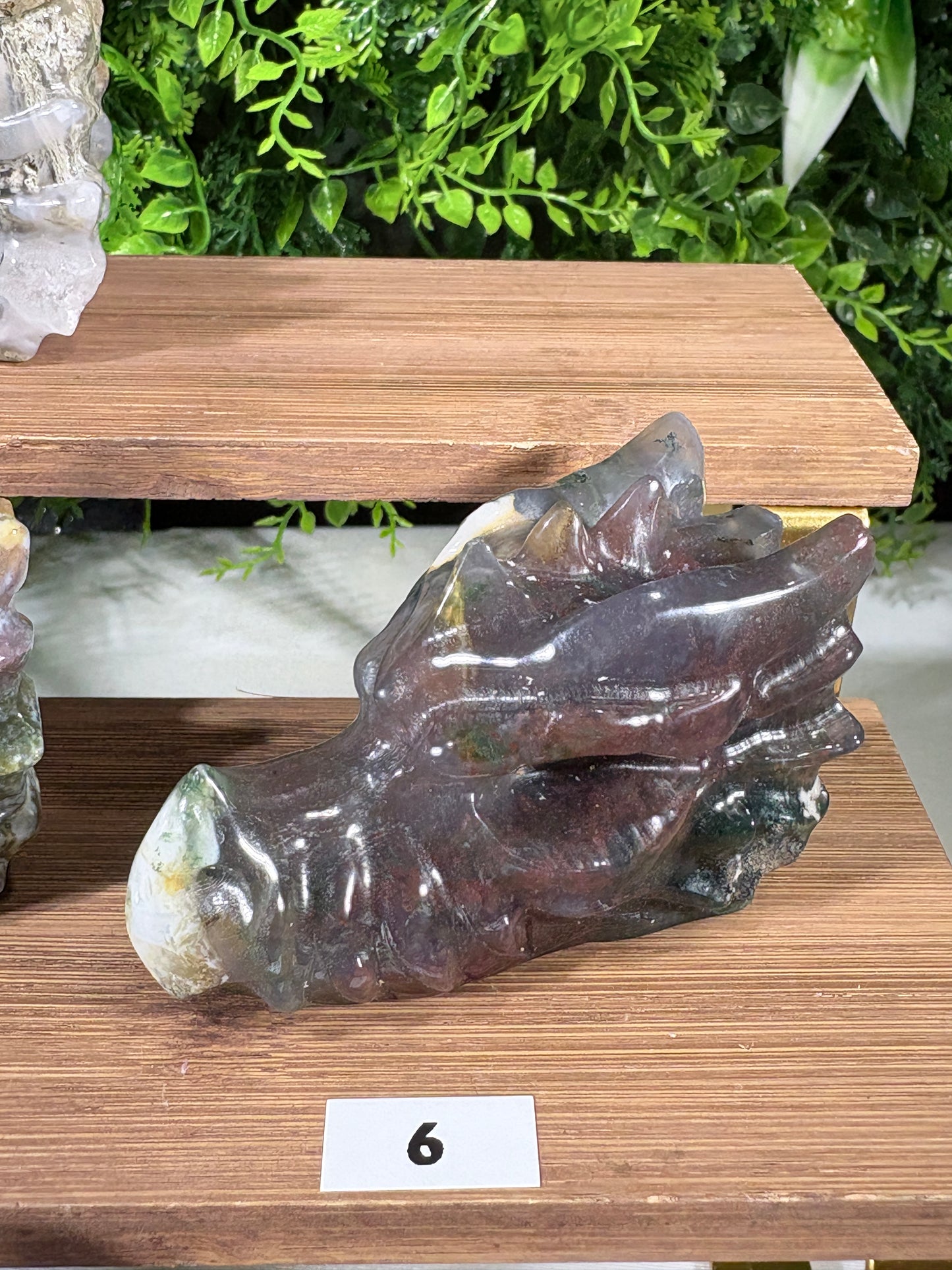 Moss Agate Dragon Guardian – Choose Your Dragon  Growth • Grounding • Forest Magic