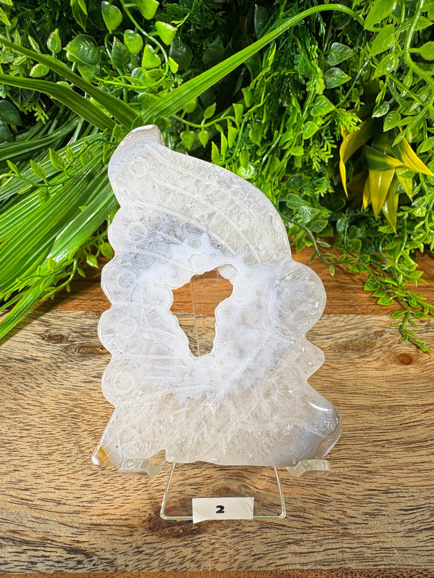 Agate Fairy Carvings with Natural Druzy - Magic • Balance • Grounding