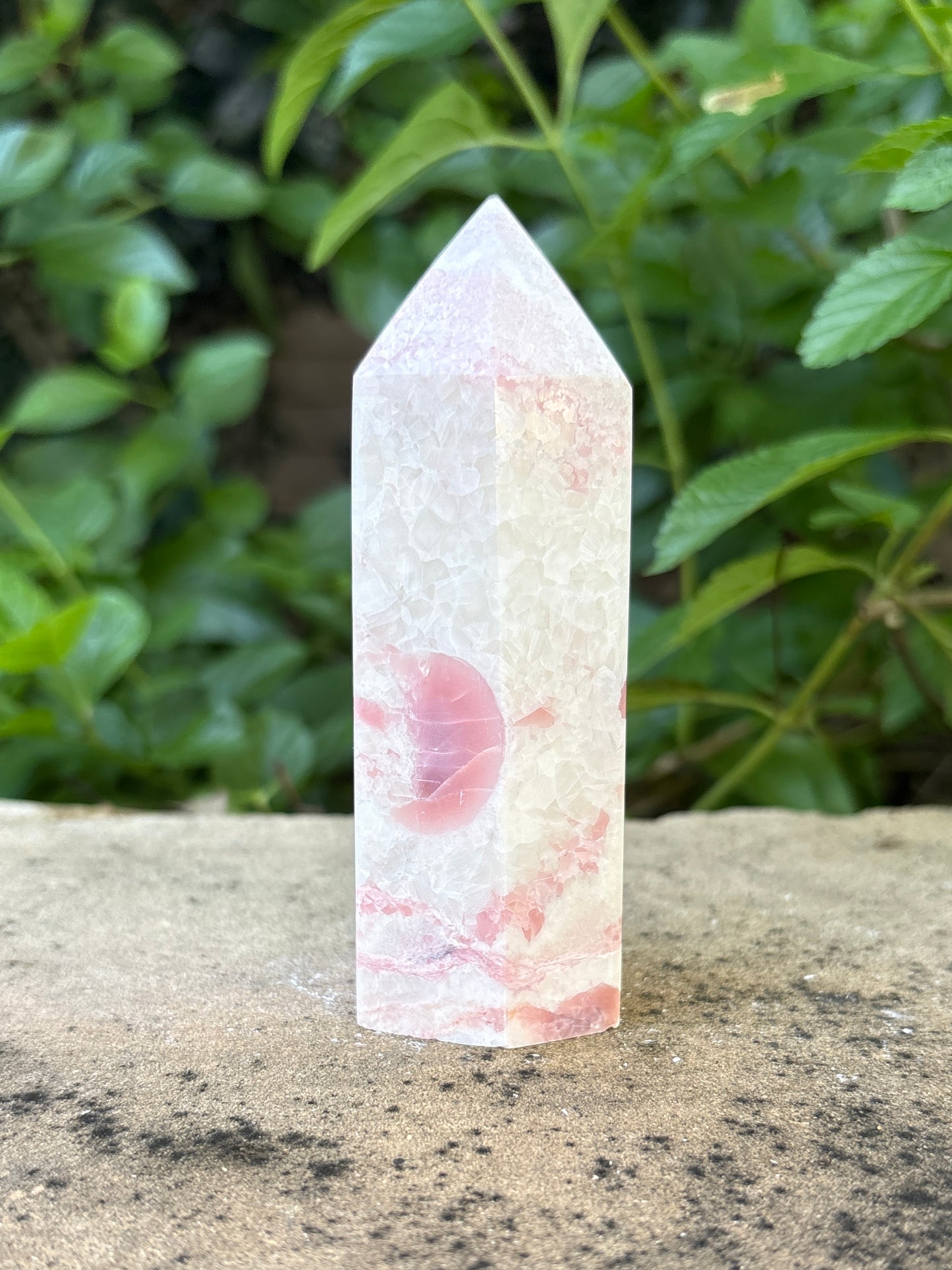 Pink Opal Tower - Love • Peace • Emotional Harmony