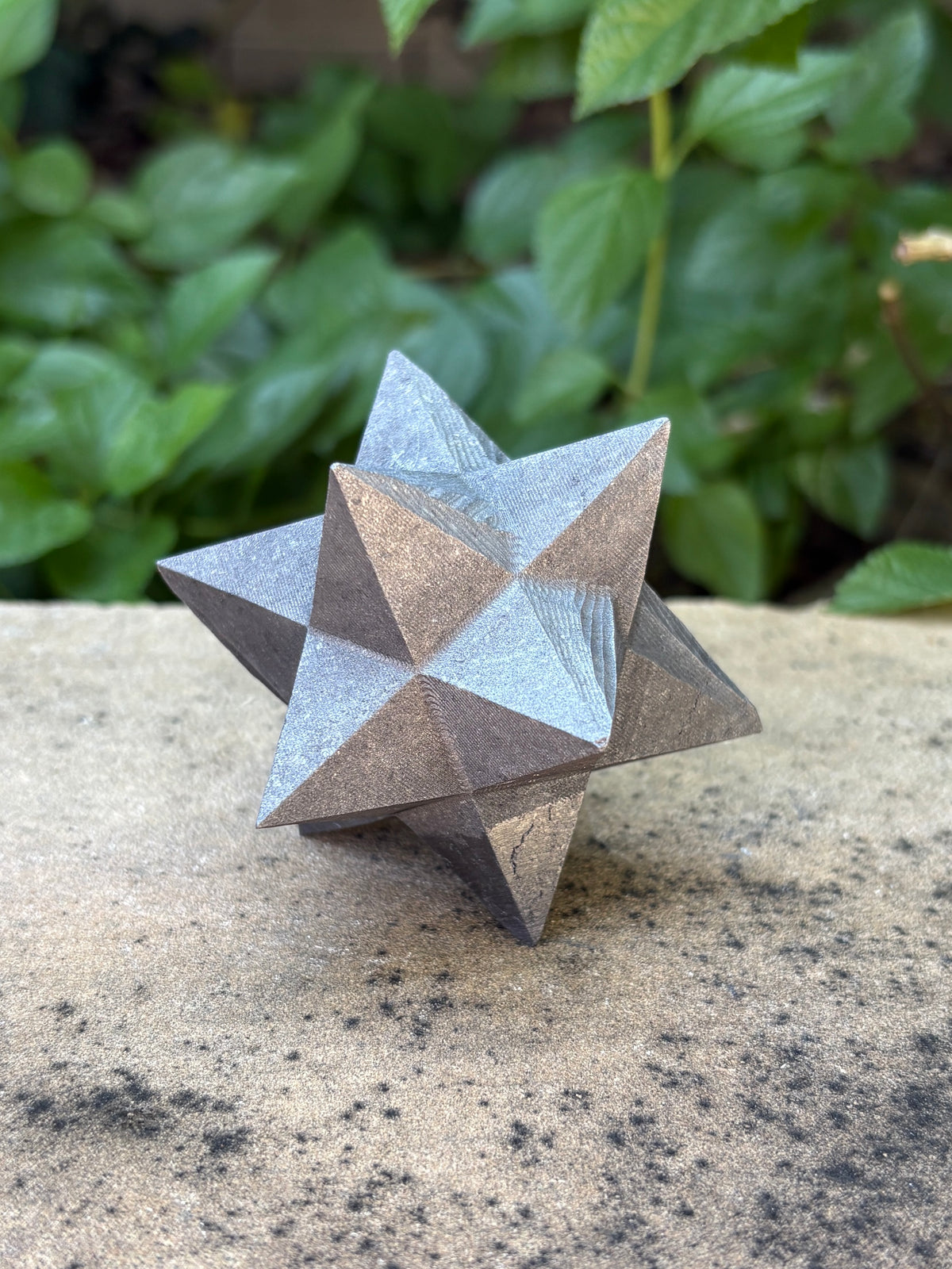 Shungite Geometric Star | Grounding • Protection • Energetic Clearing