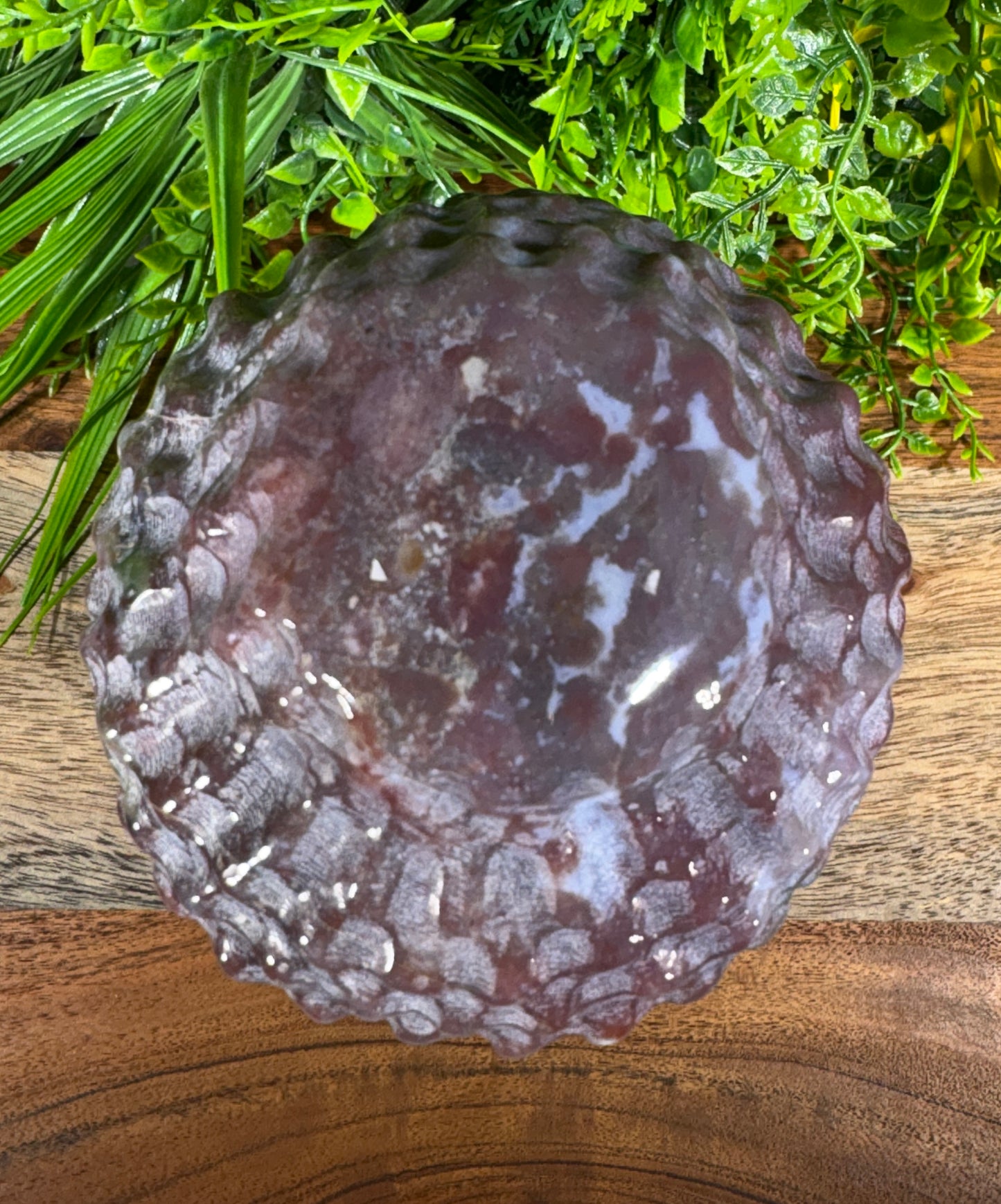 “Tidekeeper” 5.5lb. Orbicular Jasper Buddha | Emotional Balance • Calm Presence • Joyful Grounding