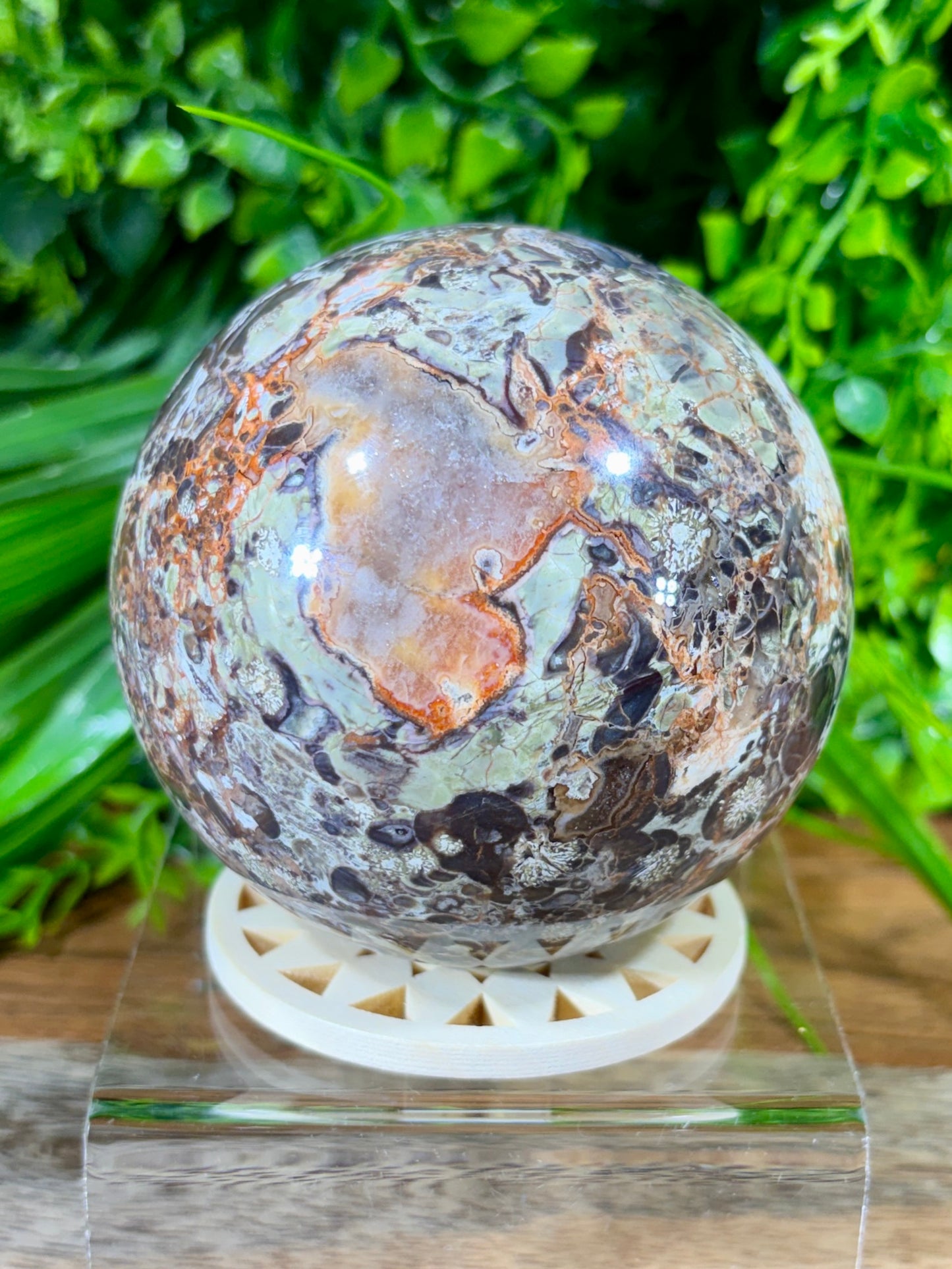 Money Agate Crystal Towers – Abundance, Stability & Prosperity Flow