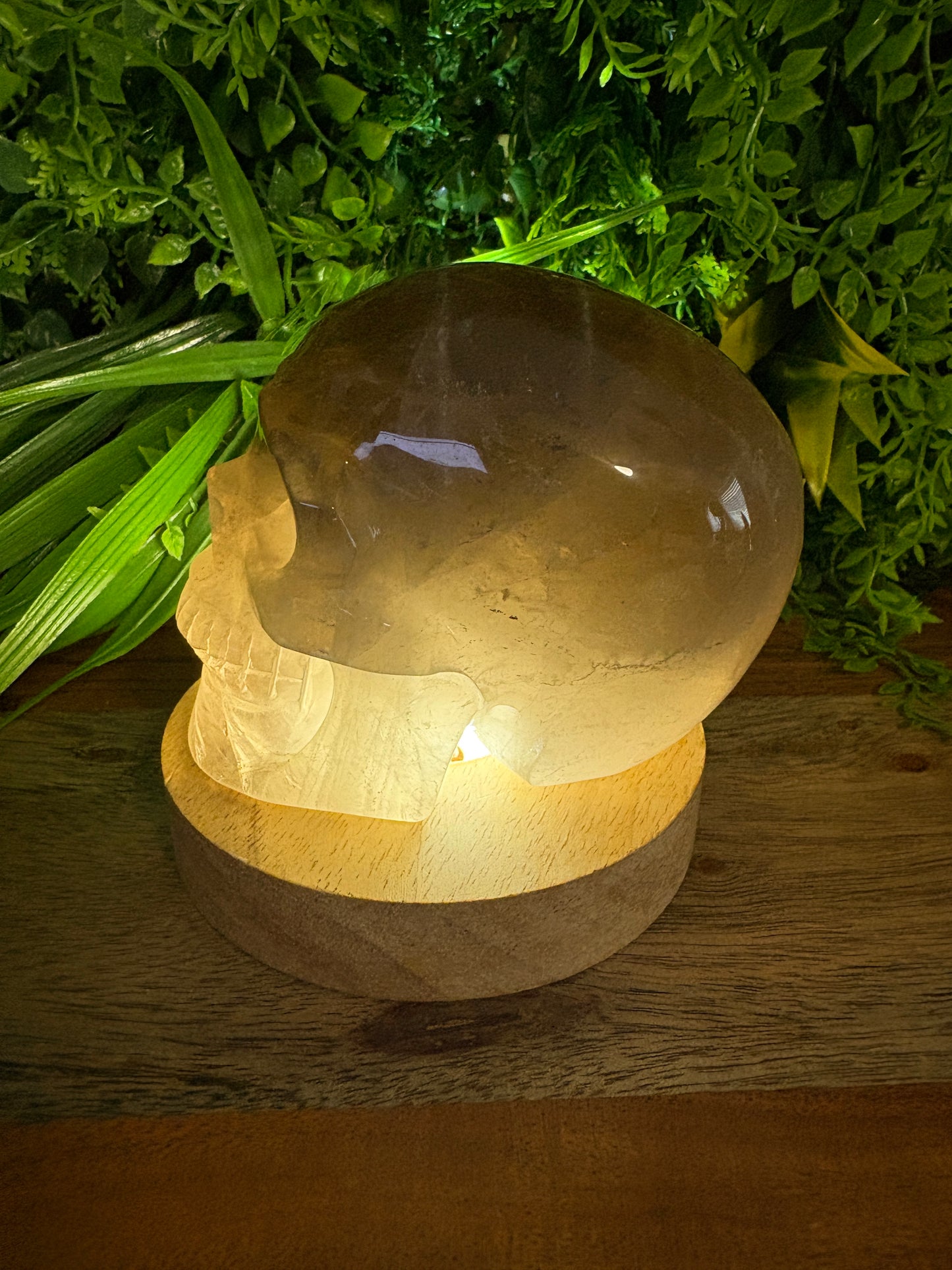 Smoky Quartz Skull - Grounding • Protection • Release