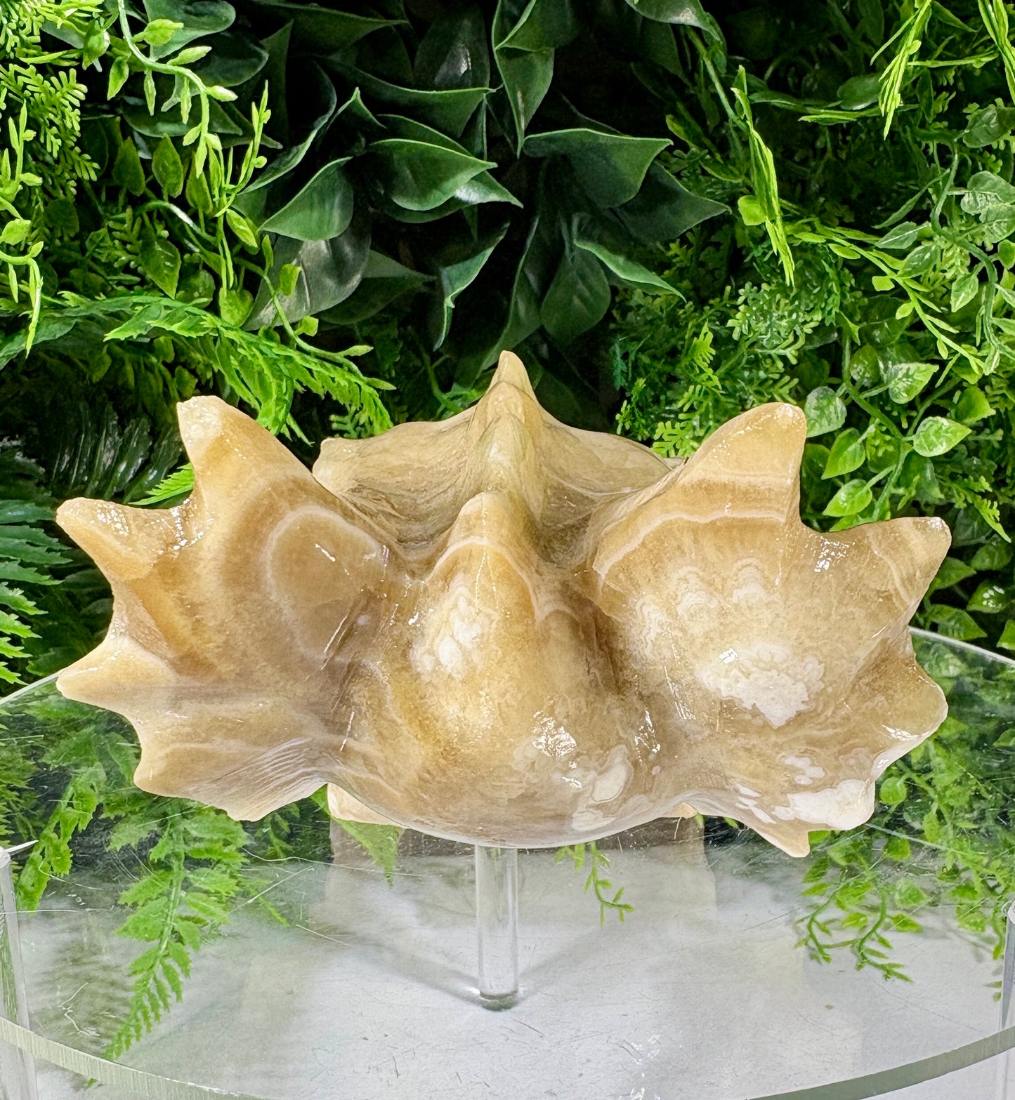 Sir Taupsalot – Natural Banded Calcite Dragon Carving -Ancient Wisdom • Grounded Confidence • Steady Strength