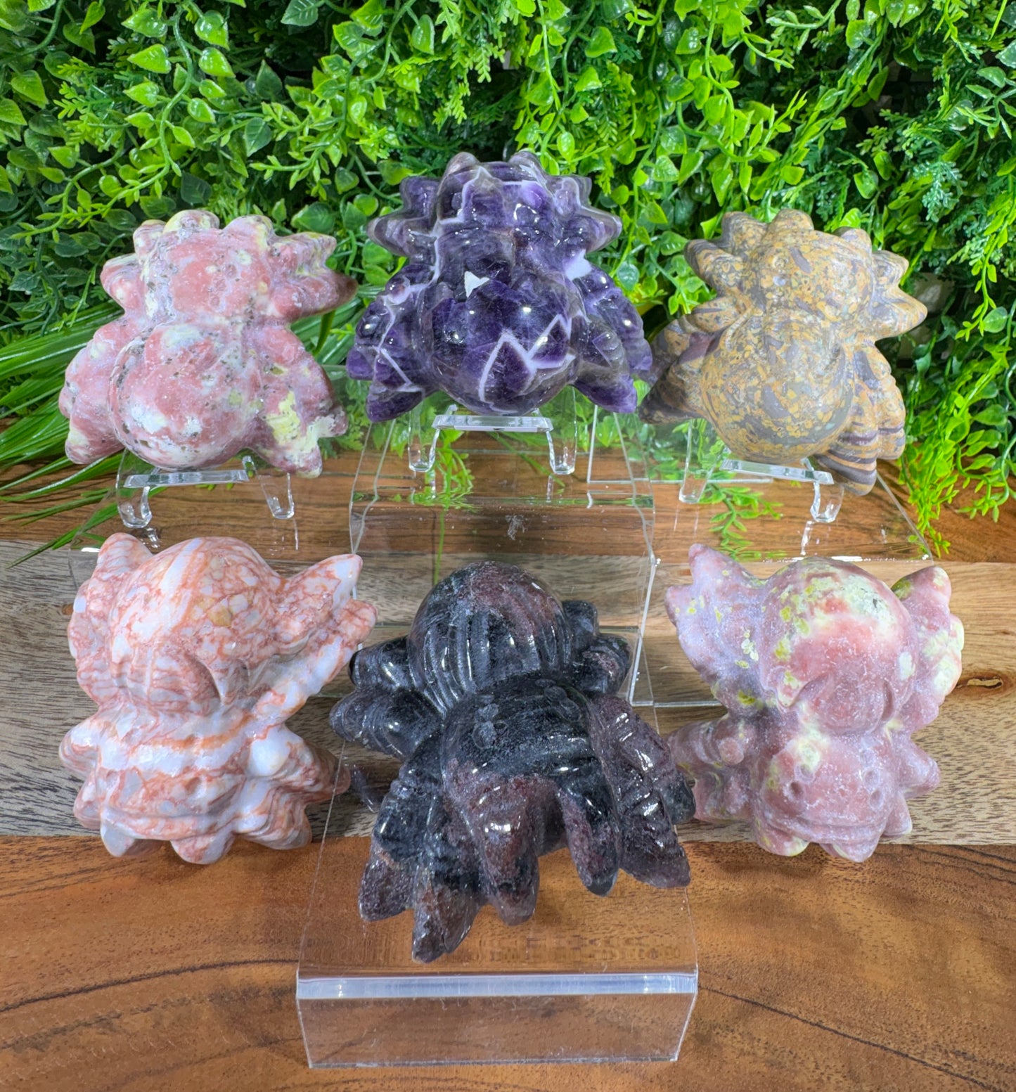 Crystal Spider Carvings - Creativity • Patience • Manifestation
