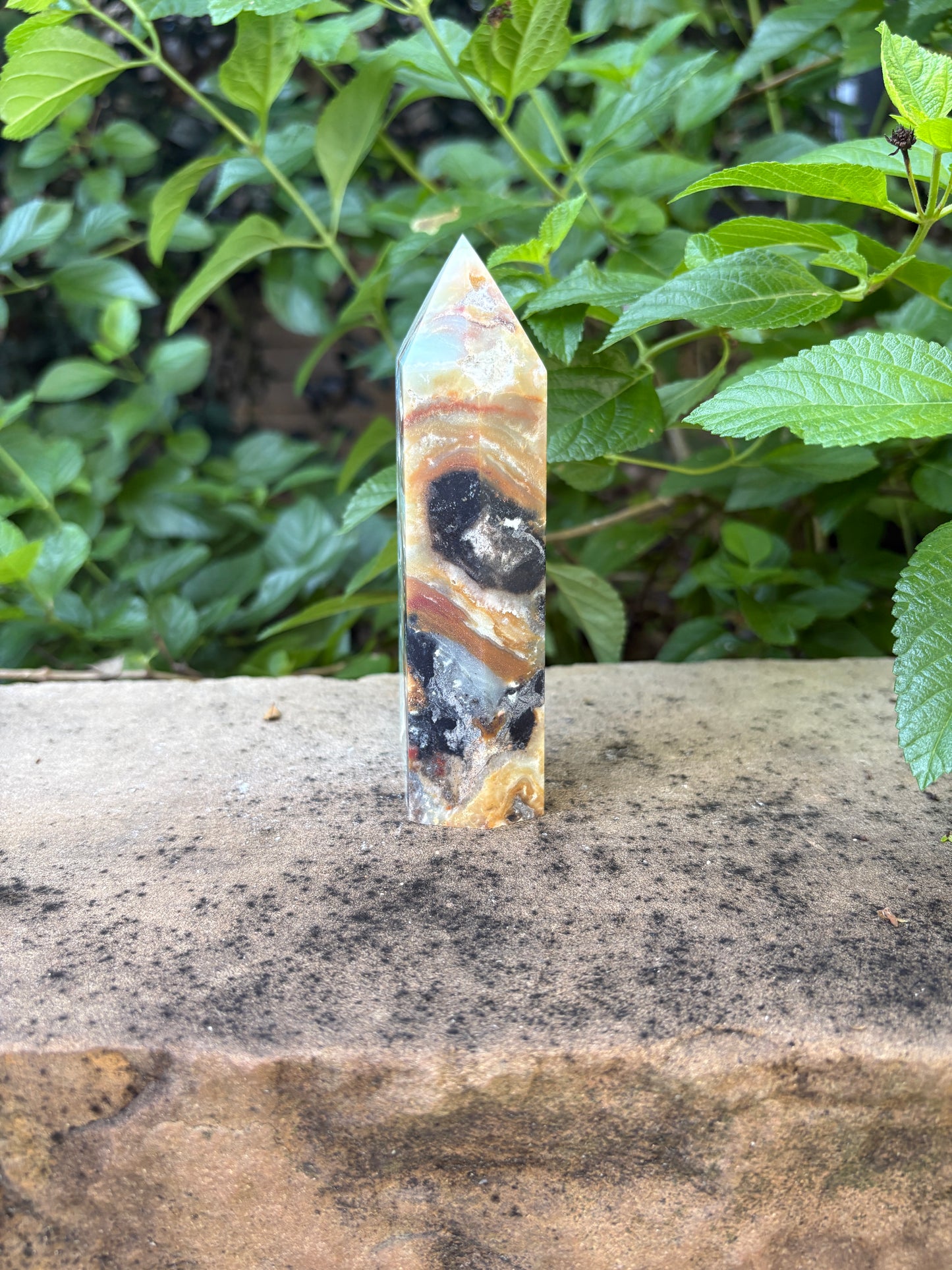 Chunky Amazonite Tower -  Confidence • Communication • Balance