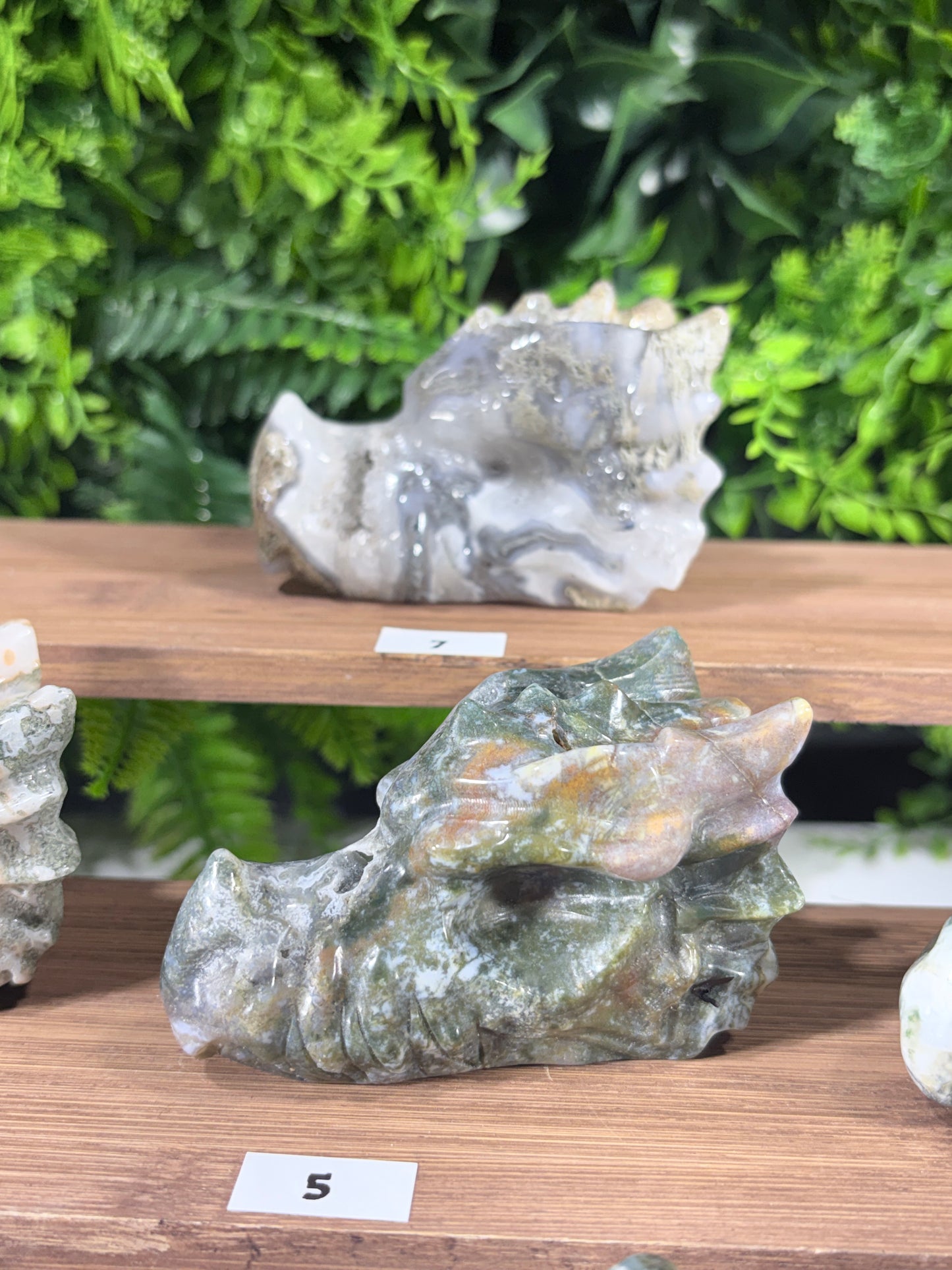 Moss Agate Dragon Guardian – Choose Your Dragon  Growth • Grounding • Forest Magic