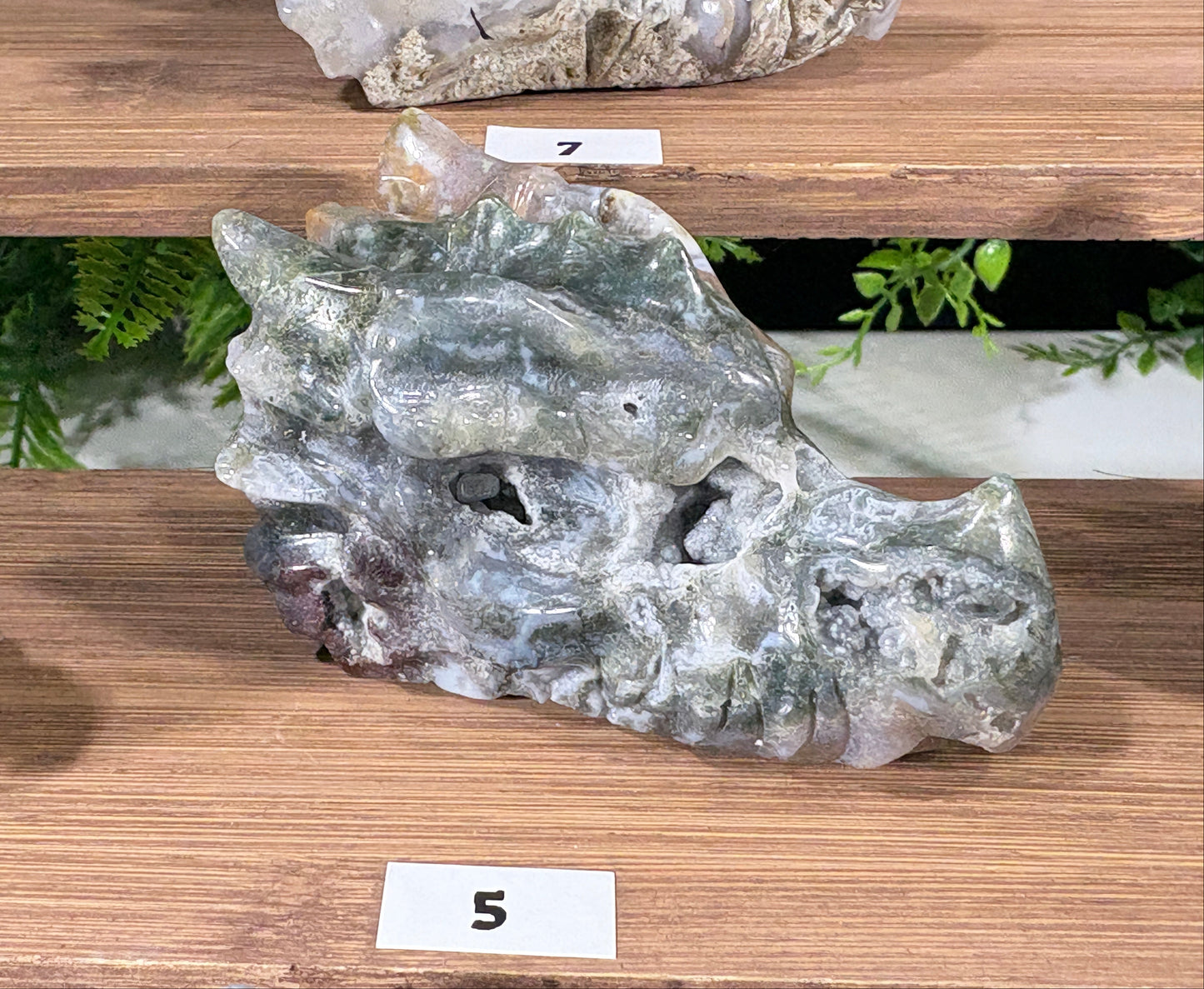 Moss Agate Dragon Guardian – Choose Your Dragon  Growth • Grounding • Forest Magic