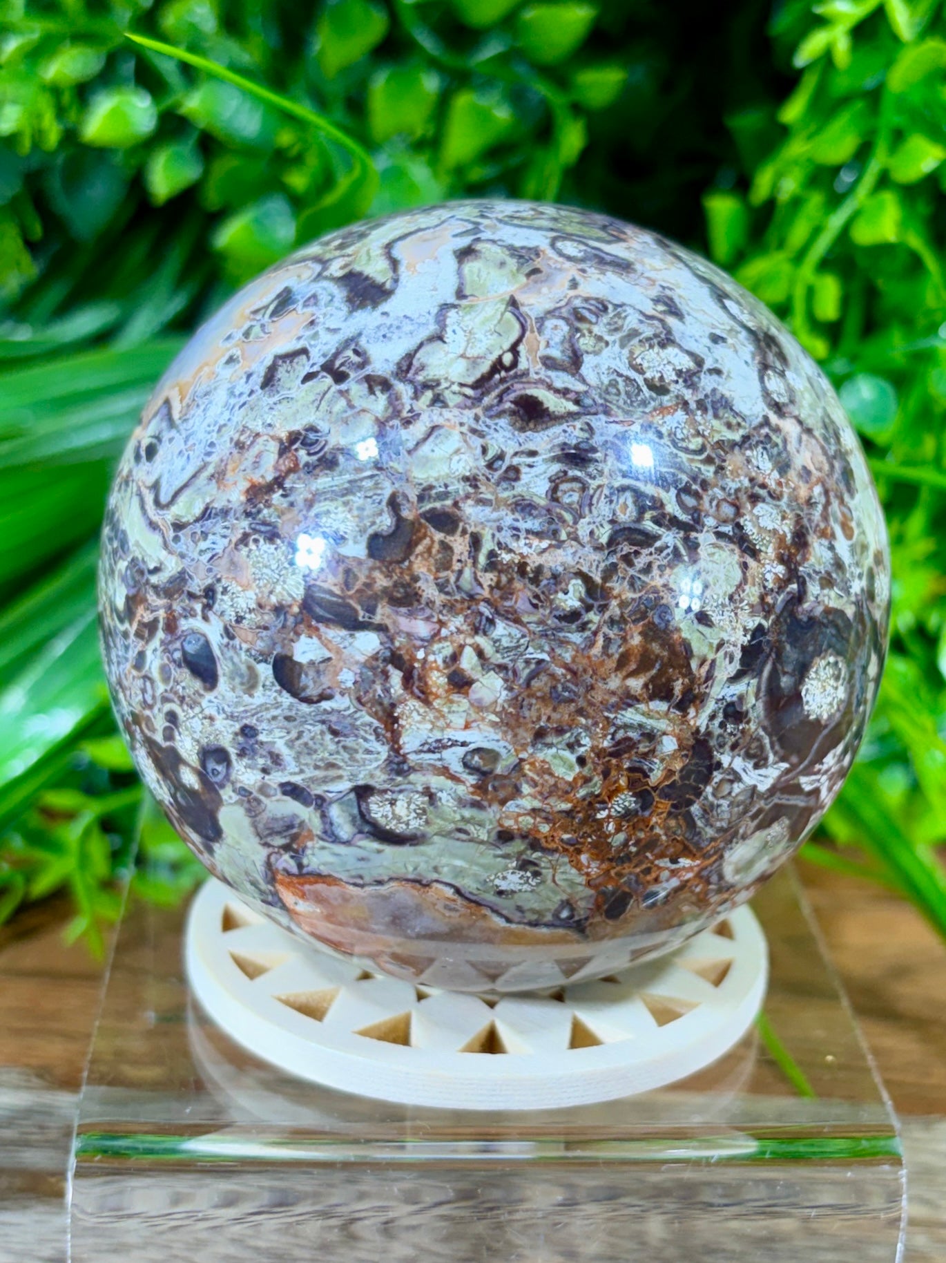 Money Agate Crystal Towers – Abundance, Stability & Prosperity Flow
