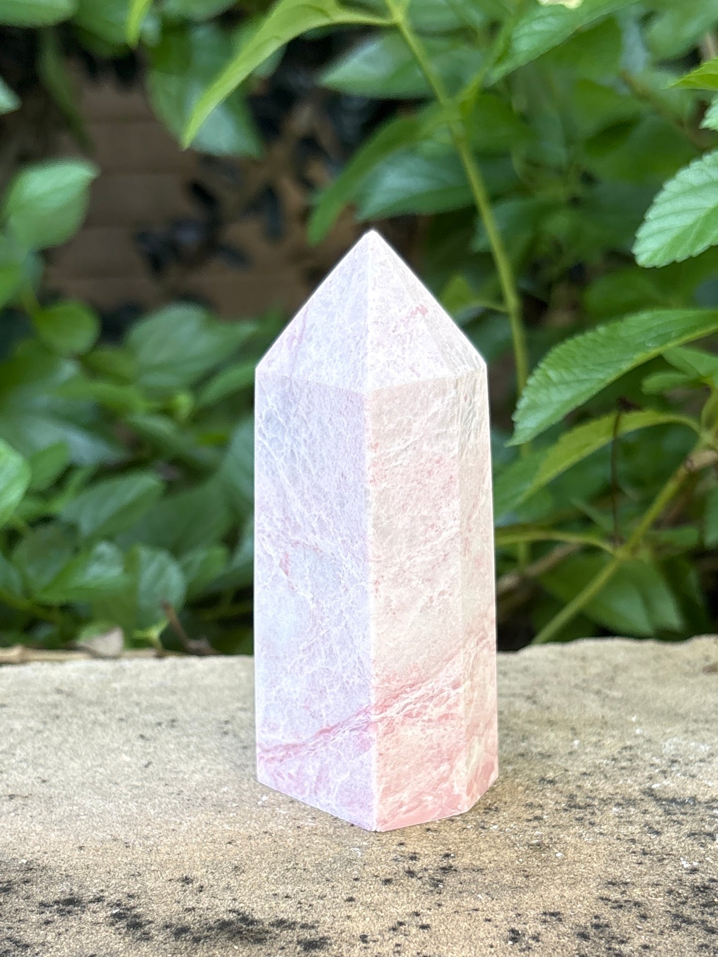 Pink Opal Tower - Compassion • Emotional Balance • Self-Love