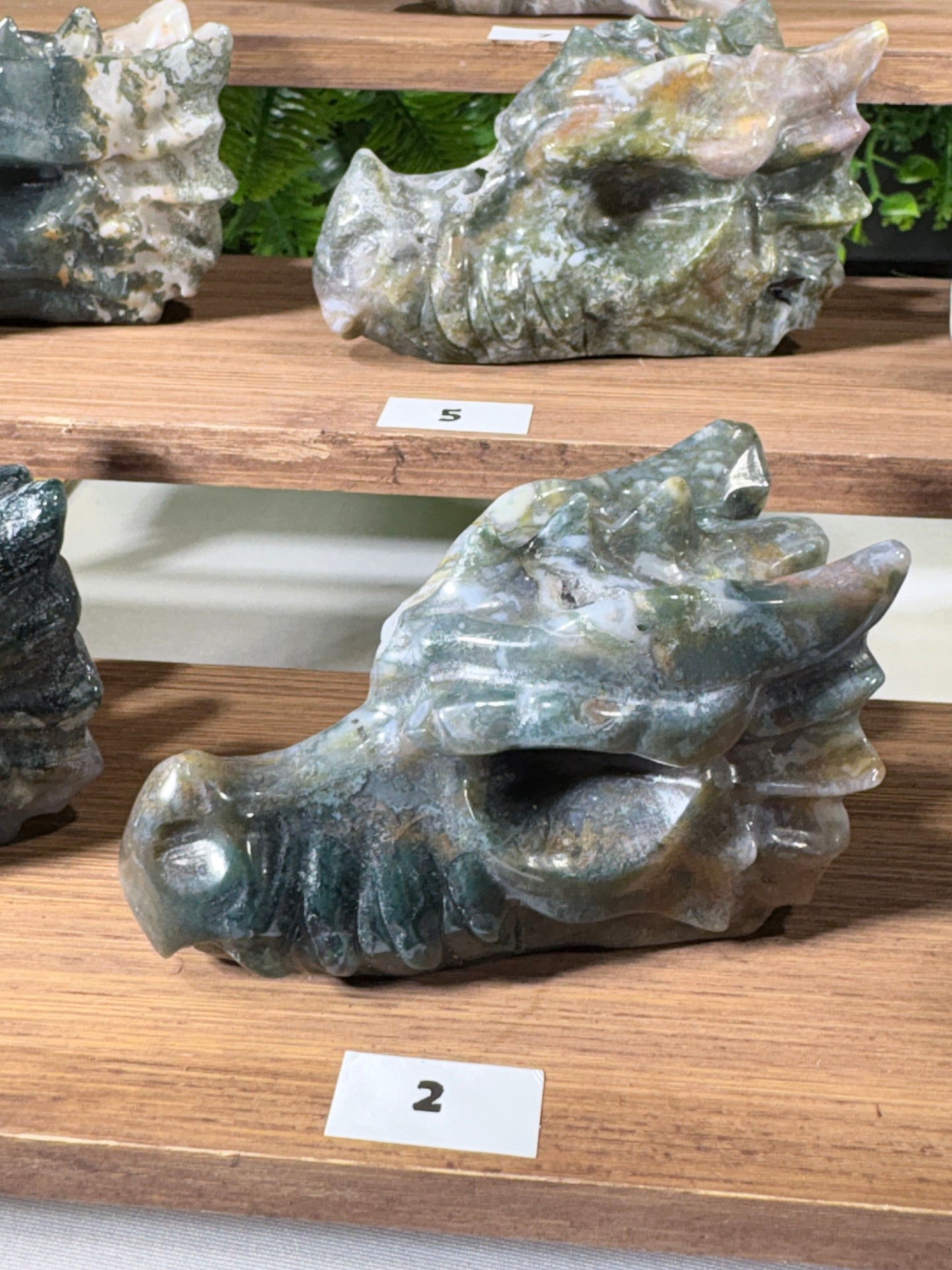 Moss Agate Dragon Guardian – Choose Your Dragon  Growth • Grounding • Forest Magic