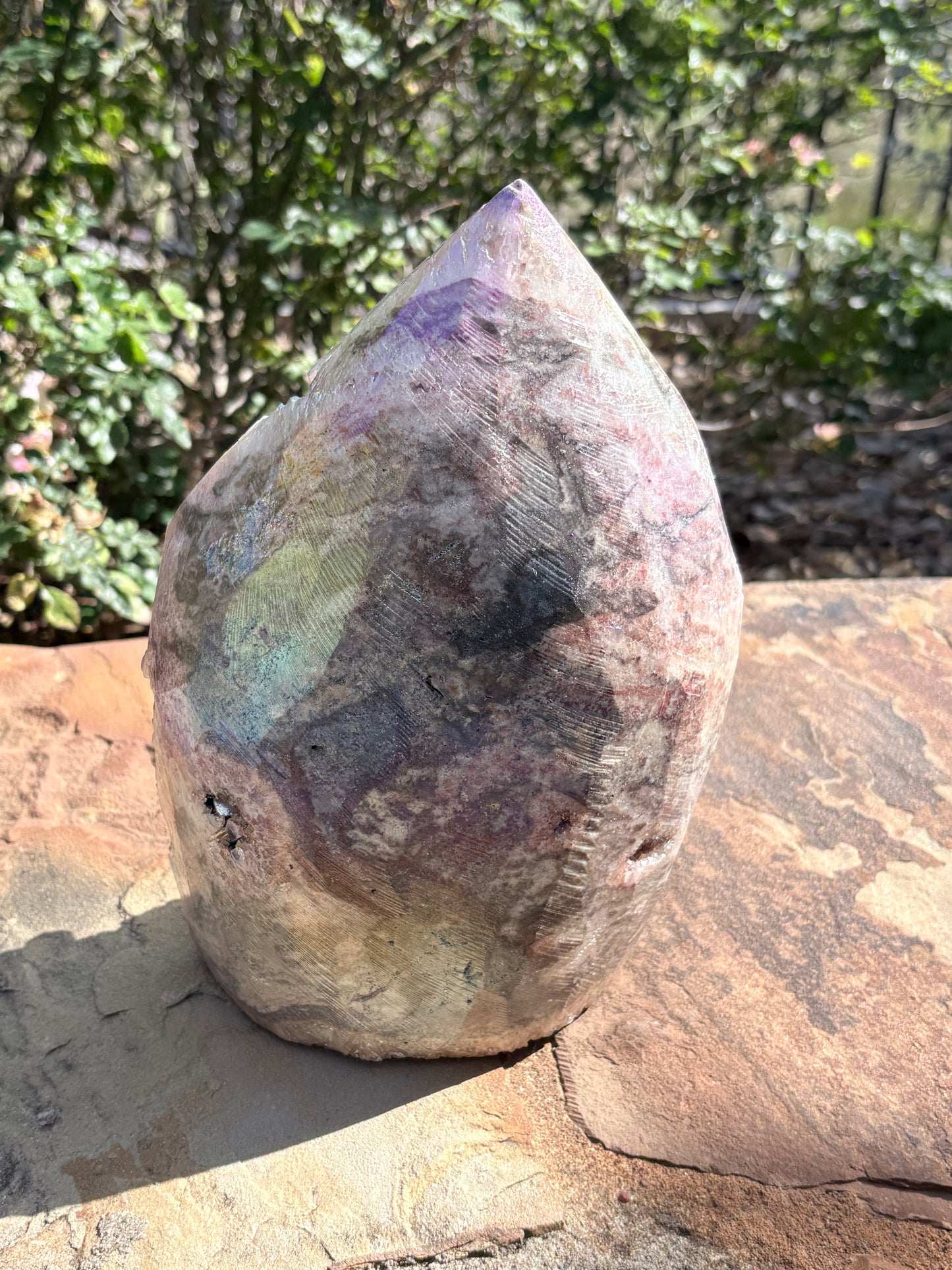 ✨ Aura Quartz Raw Crystal Cathedral Tower – Radiance • Amplification • Cosmic Spark