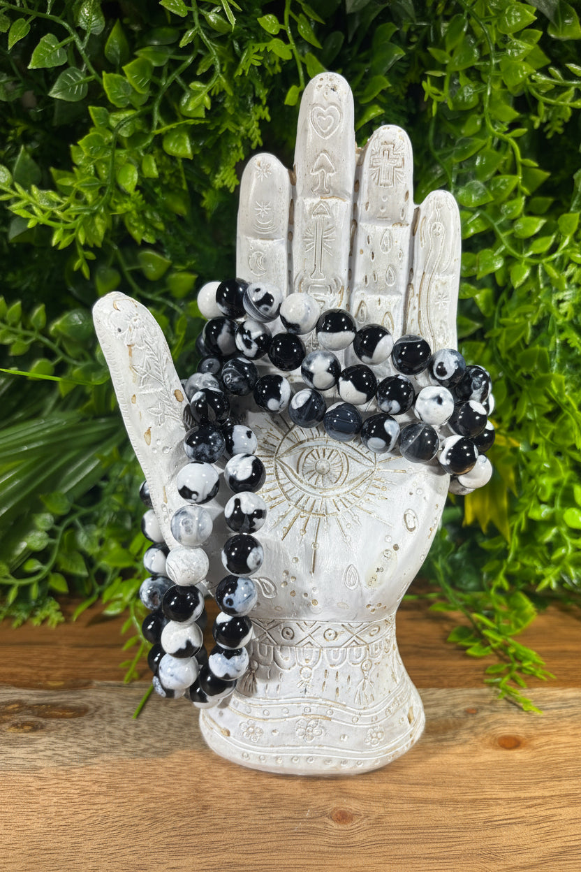 Orca Agate Crystal Bracelet - Grounding & Balance