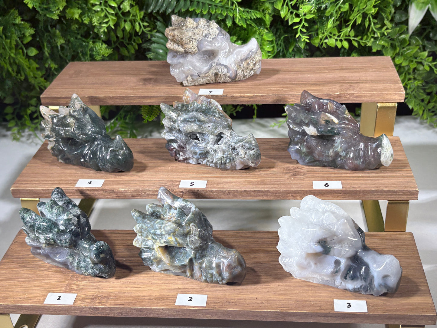 Moss Agate Dragon Guardian – Choose Your Dragon  Growth • Grounding • Forest Magic