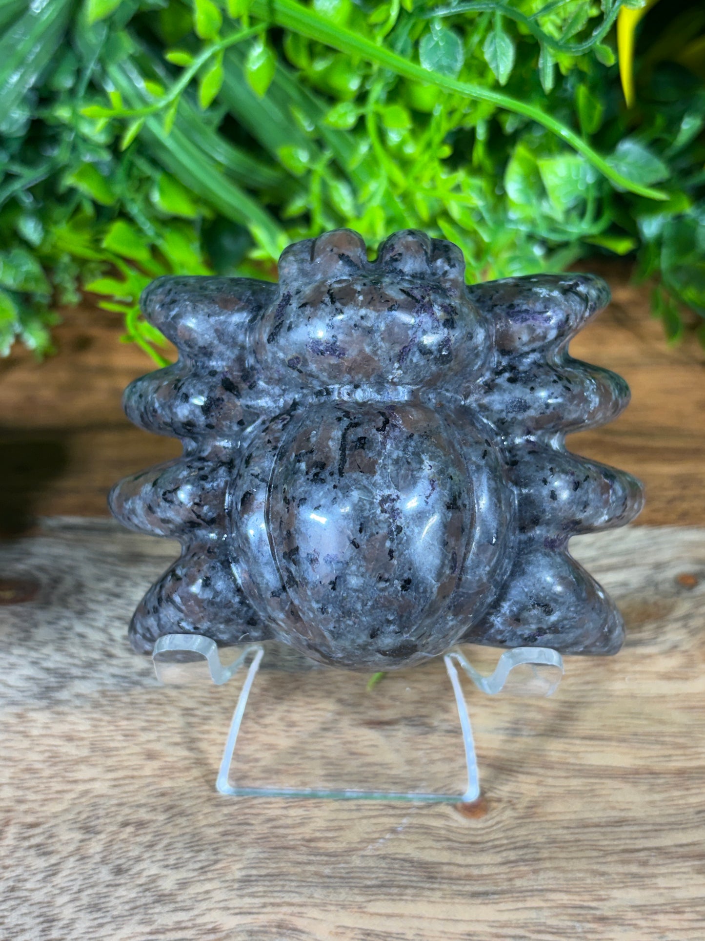 Yooperlite Fat Belly Spider - UV Reactive • Grounding • Protection