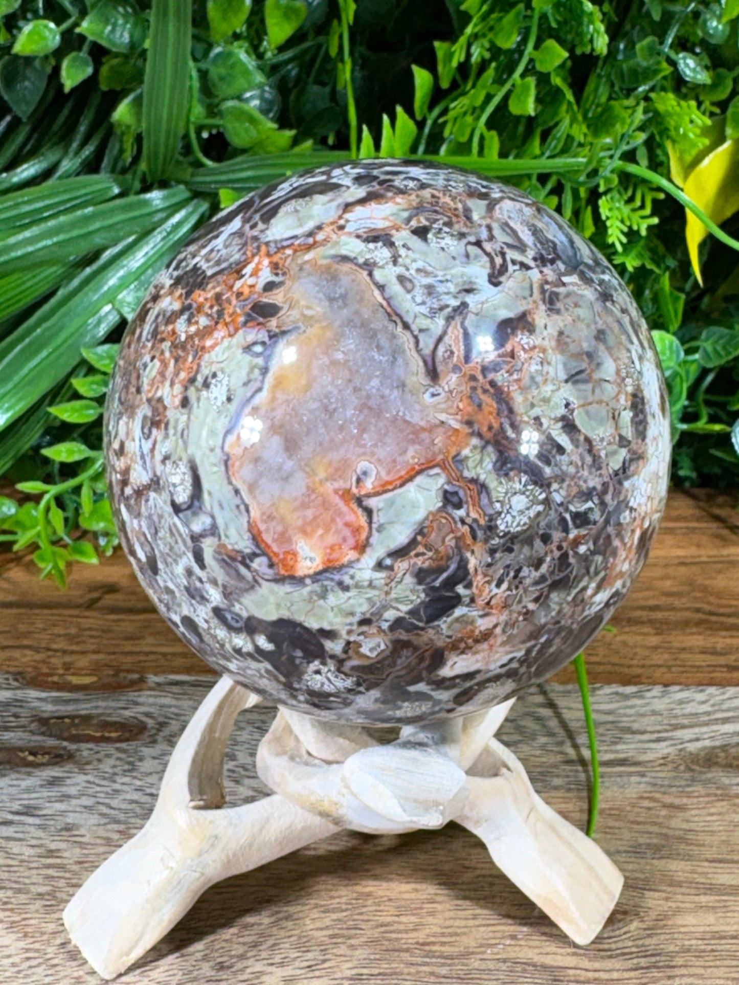 Money Agate Crystal Towers – Abundance, Stability & Prosperity Flow
